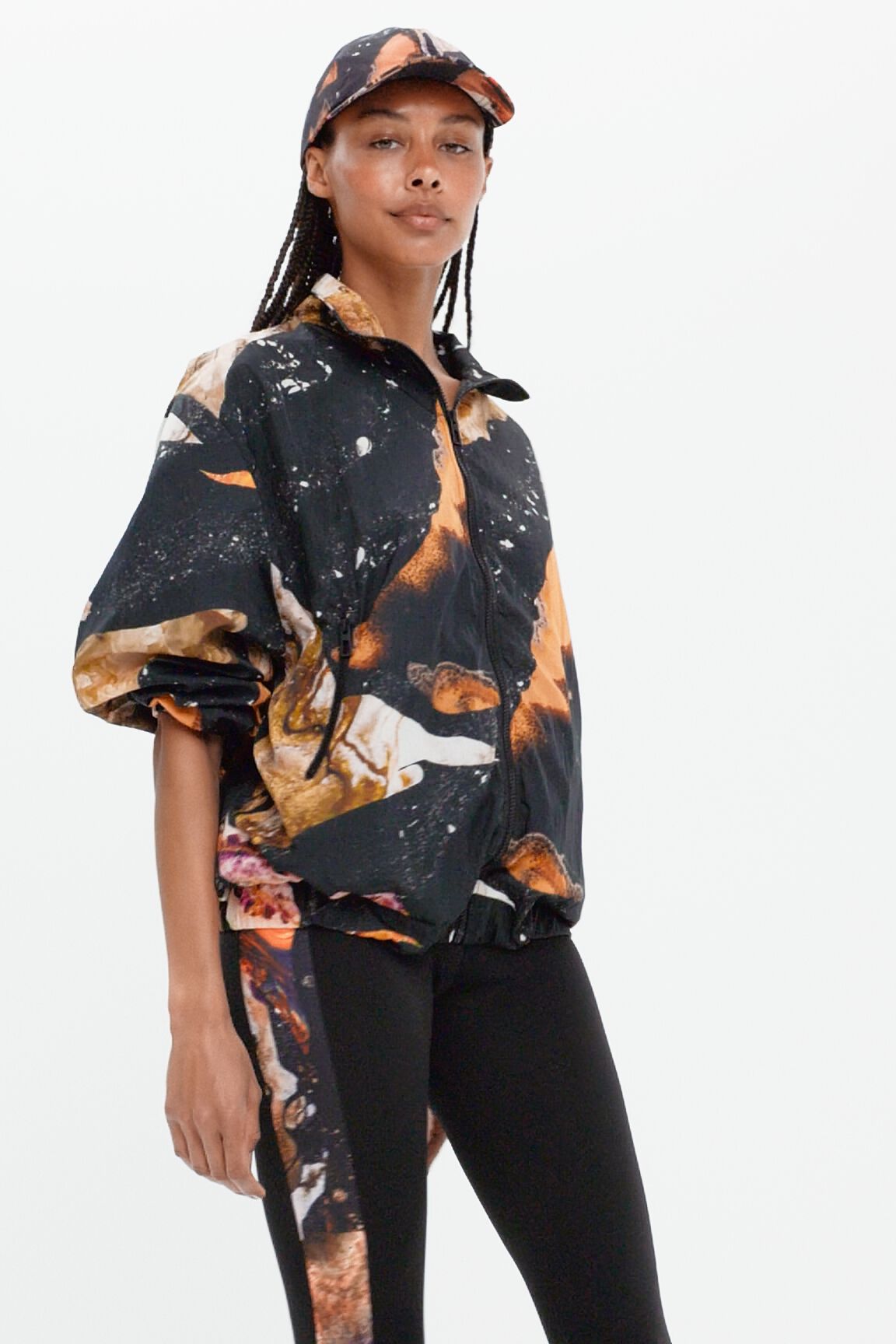 Chaqueta oversize deportiva