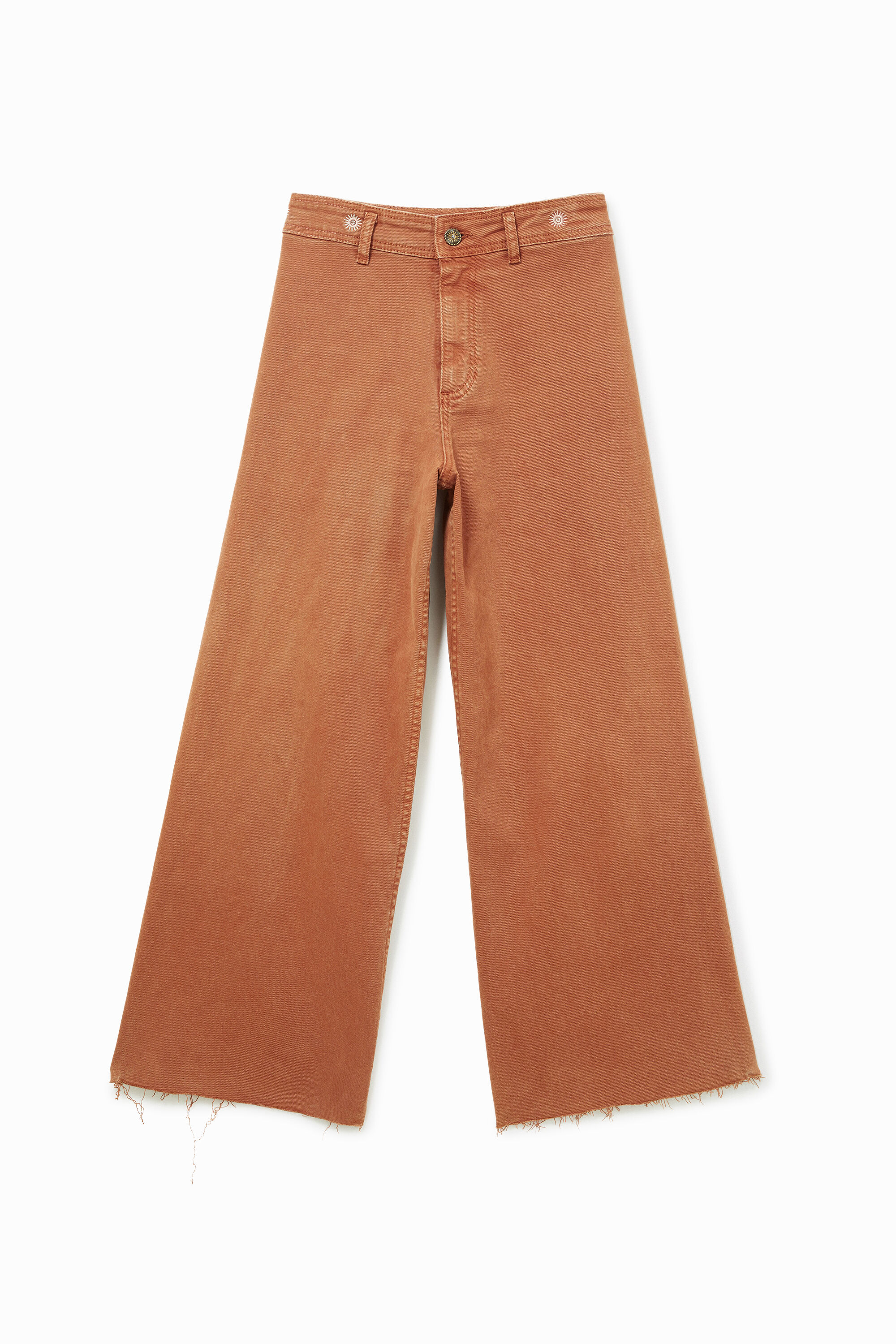 Pantal&oacute;n wide leg straight