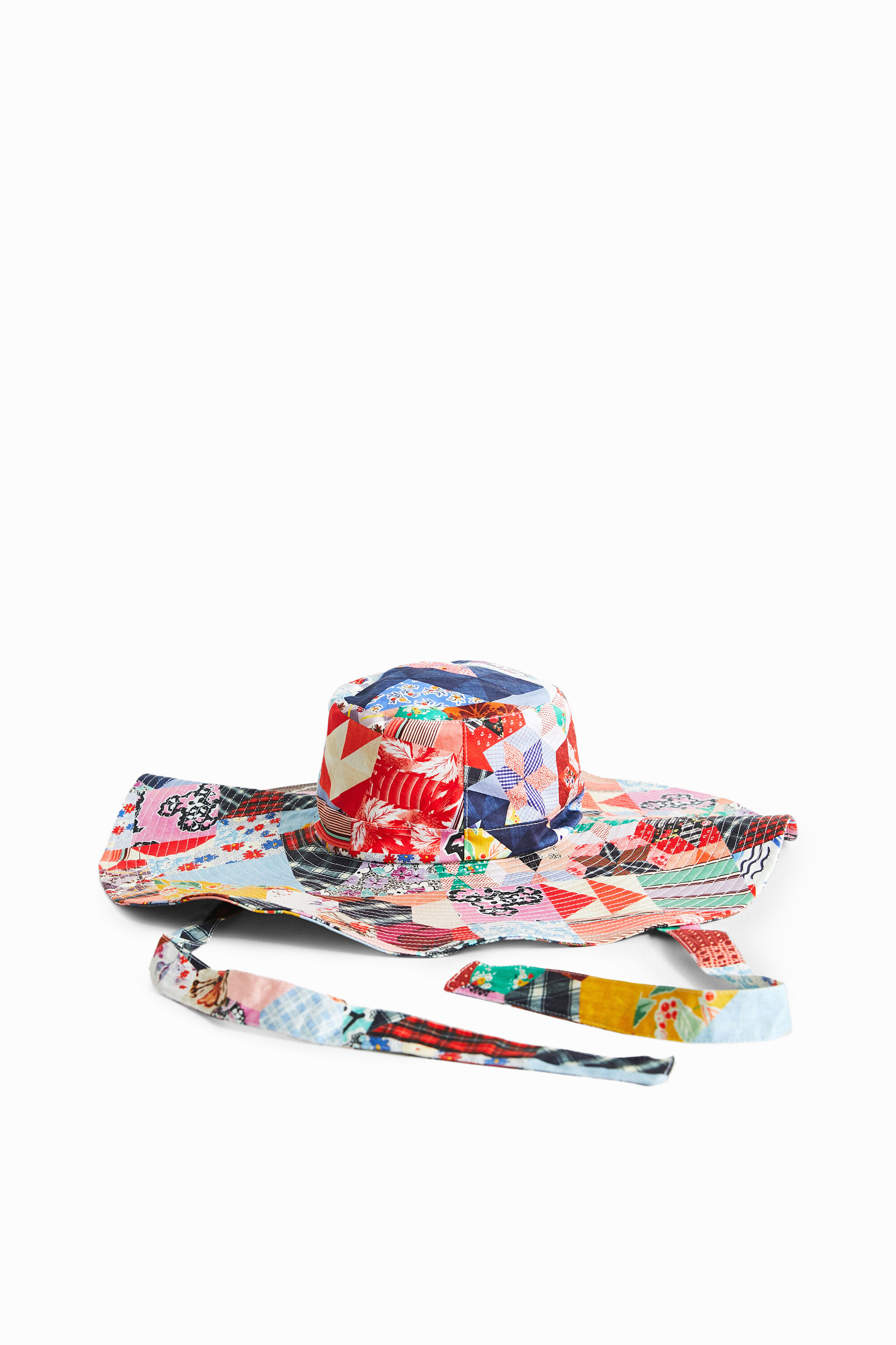 Gorro ala ancha patchwork Johnson Hartig