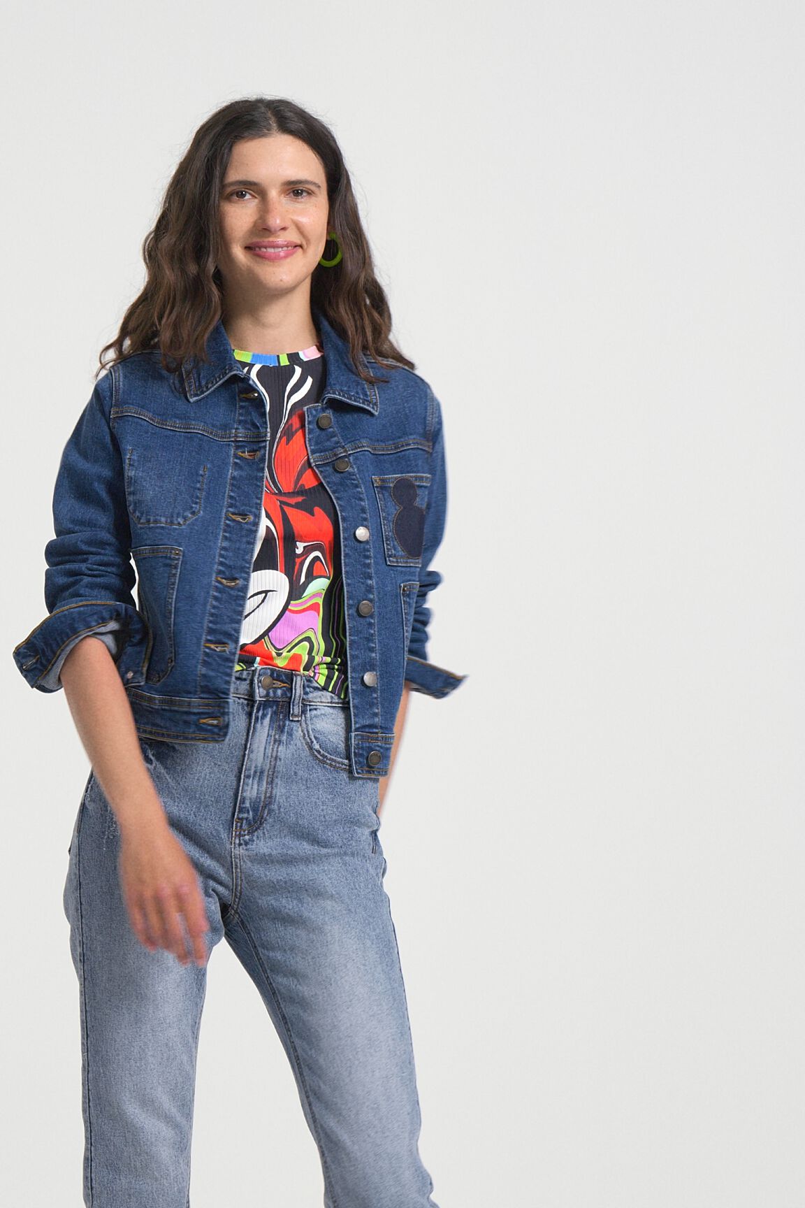 Chaqueta vaquera Mickey Mouse