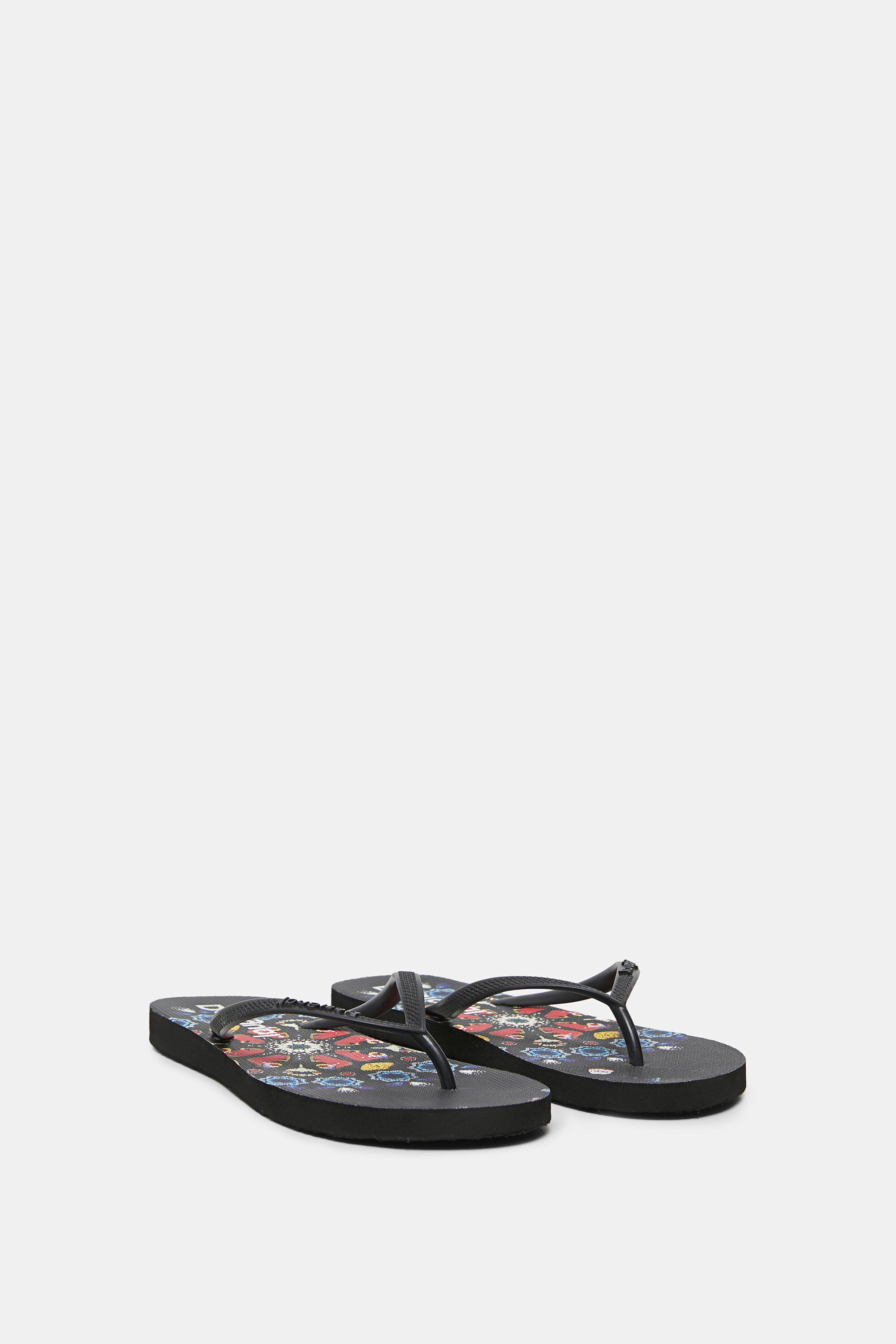 Sandalias playa suela estampada