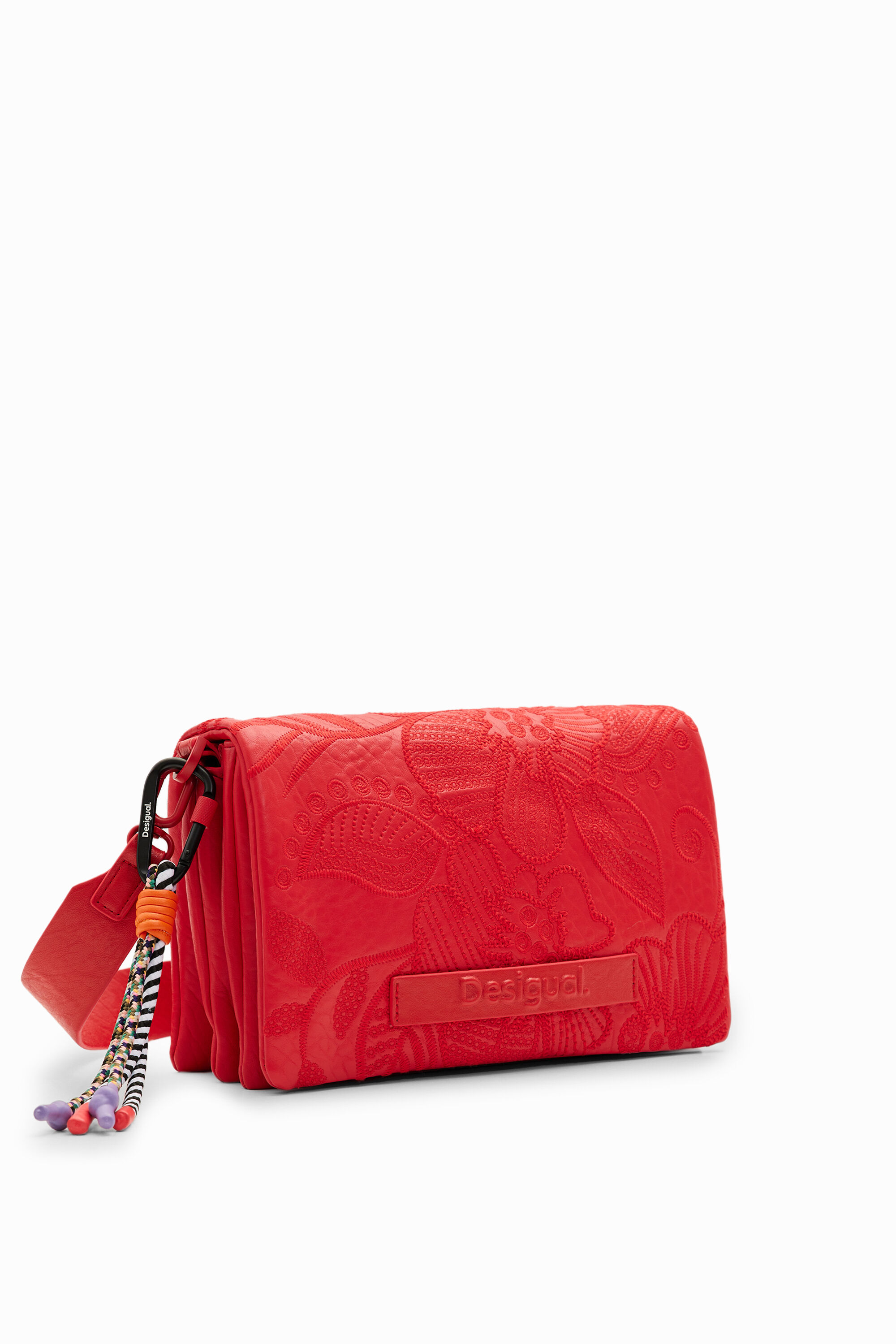 Bandolera M bordado flores