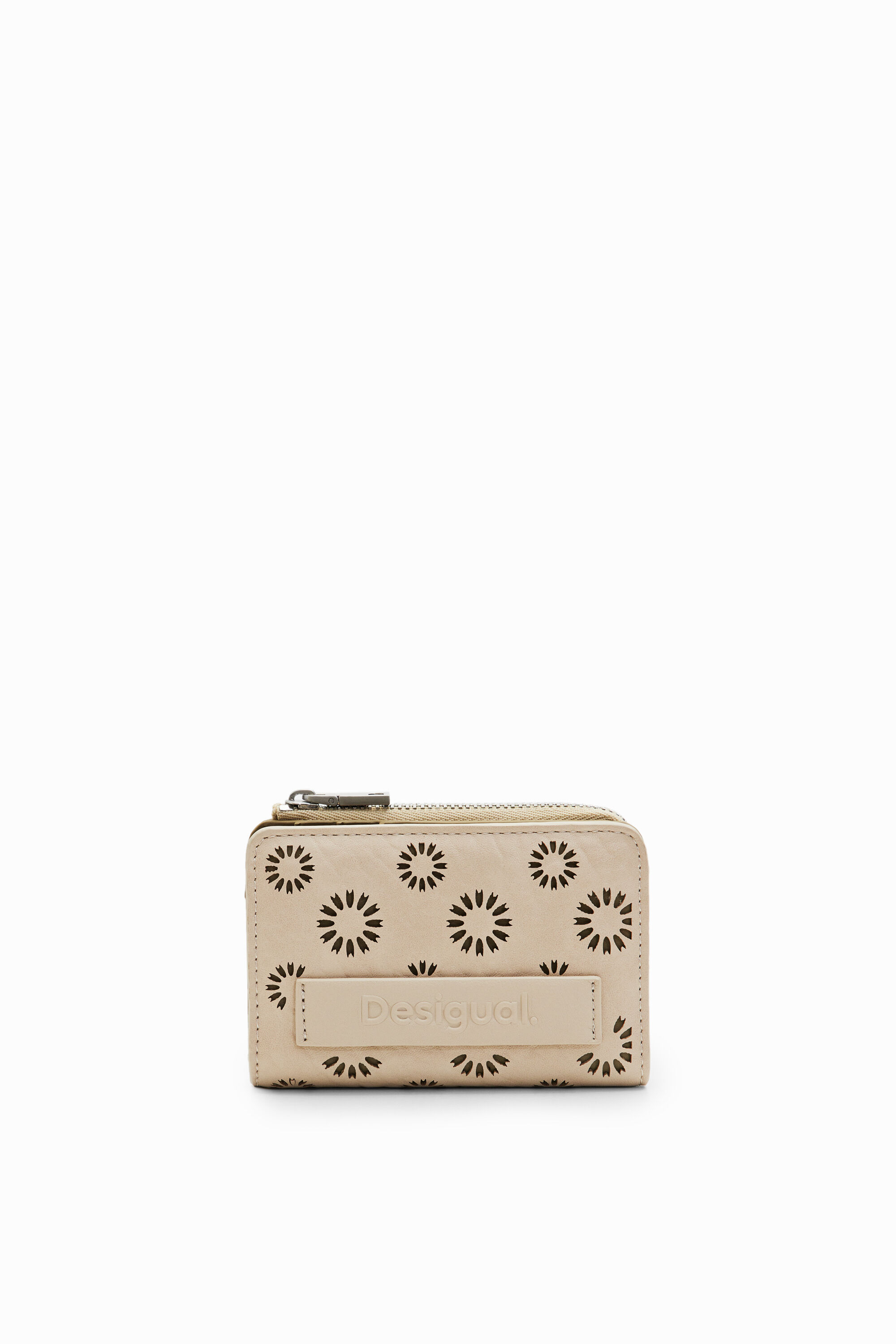 Cartera S troquelada flores