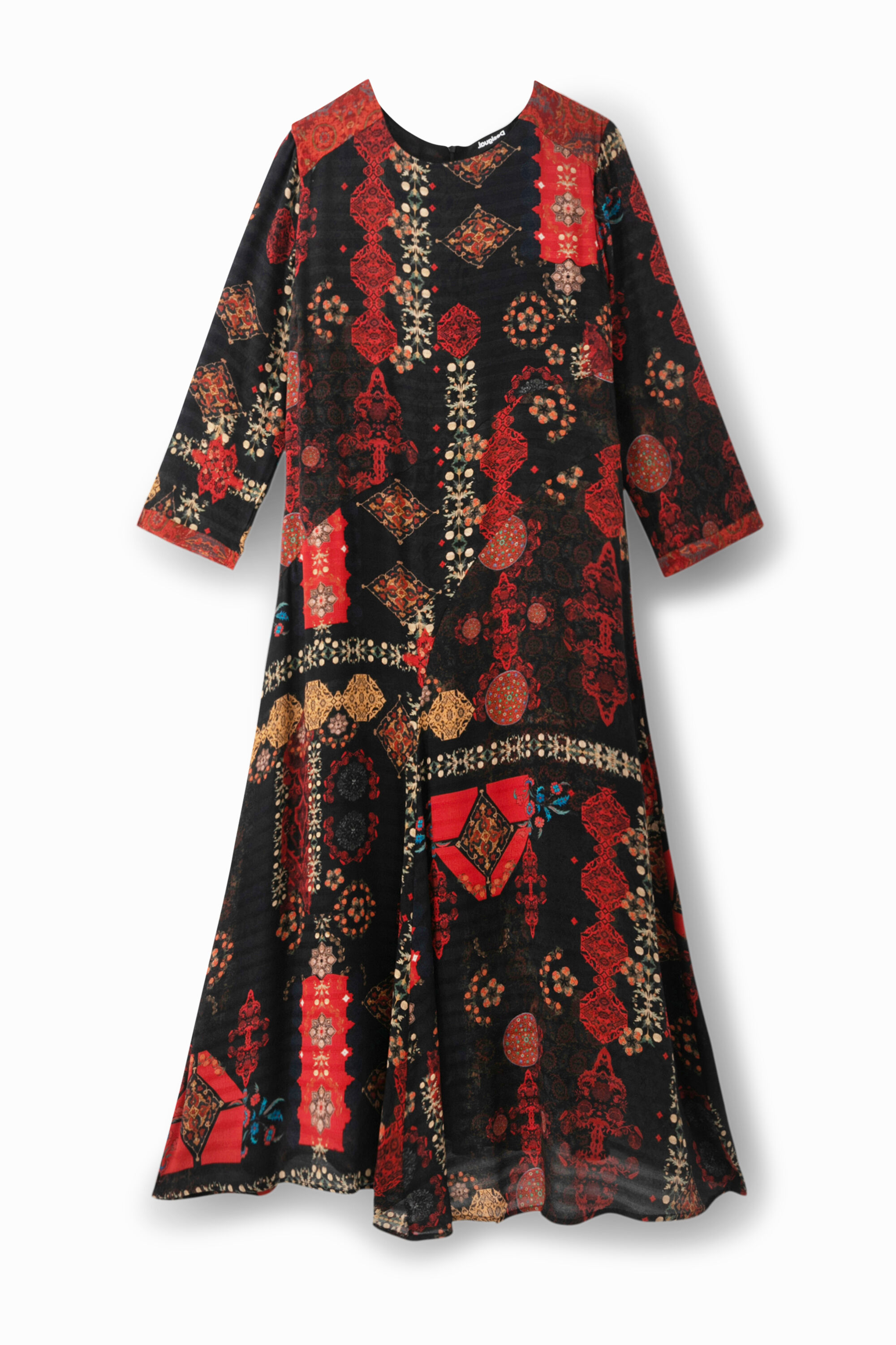 Vestido largo midi indonesio