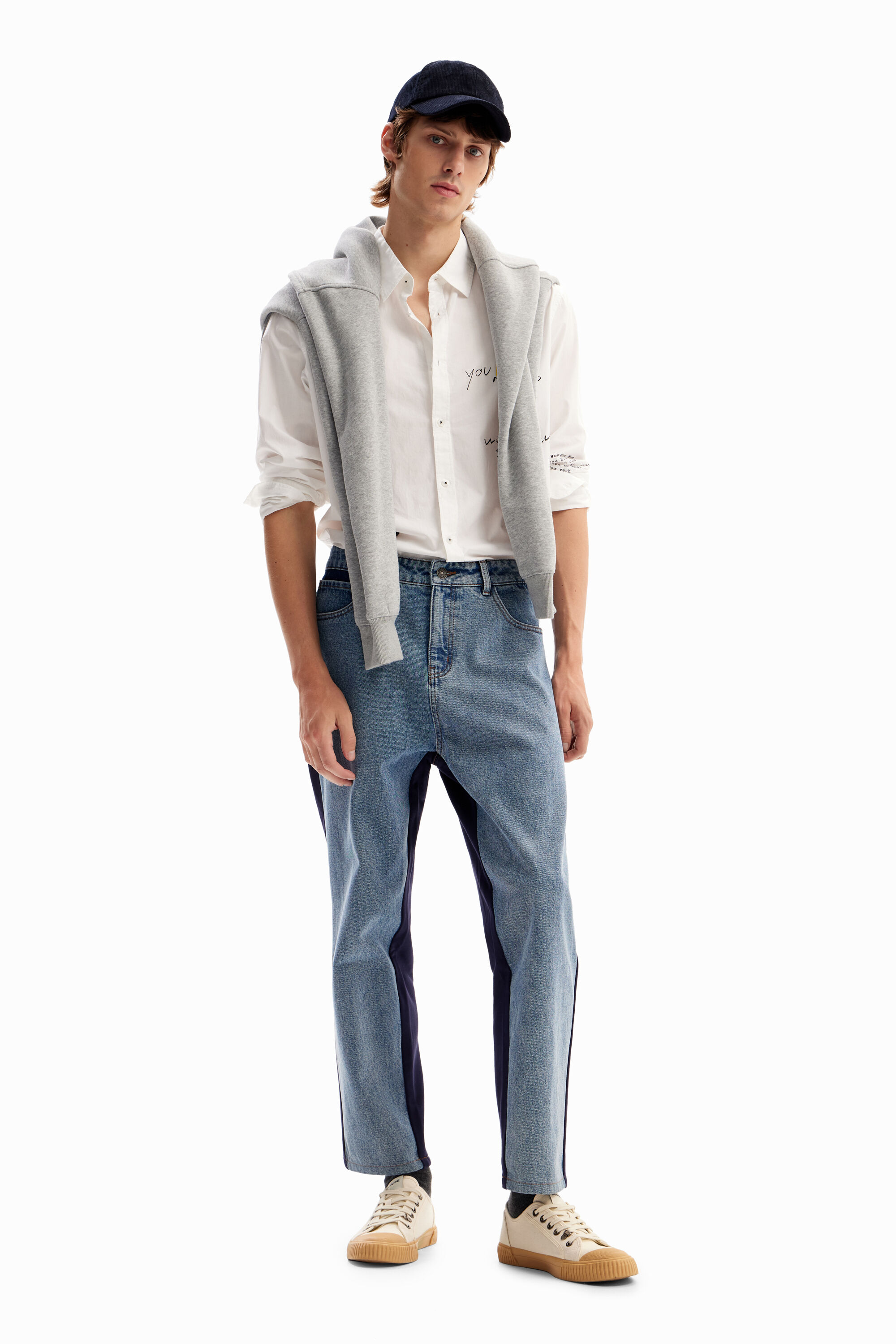 Pantal&oacute;n vaquero h&iacute;brido