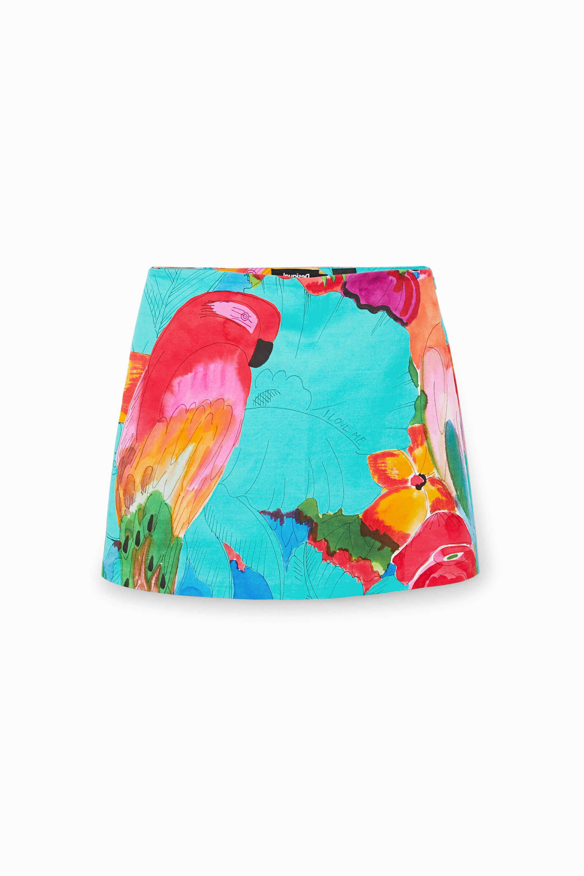 Minifalda tropical