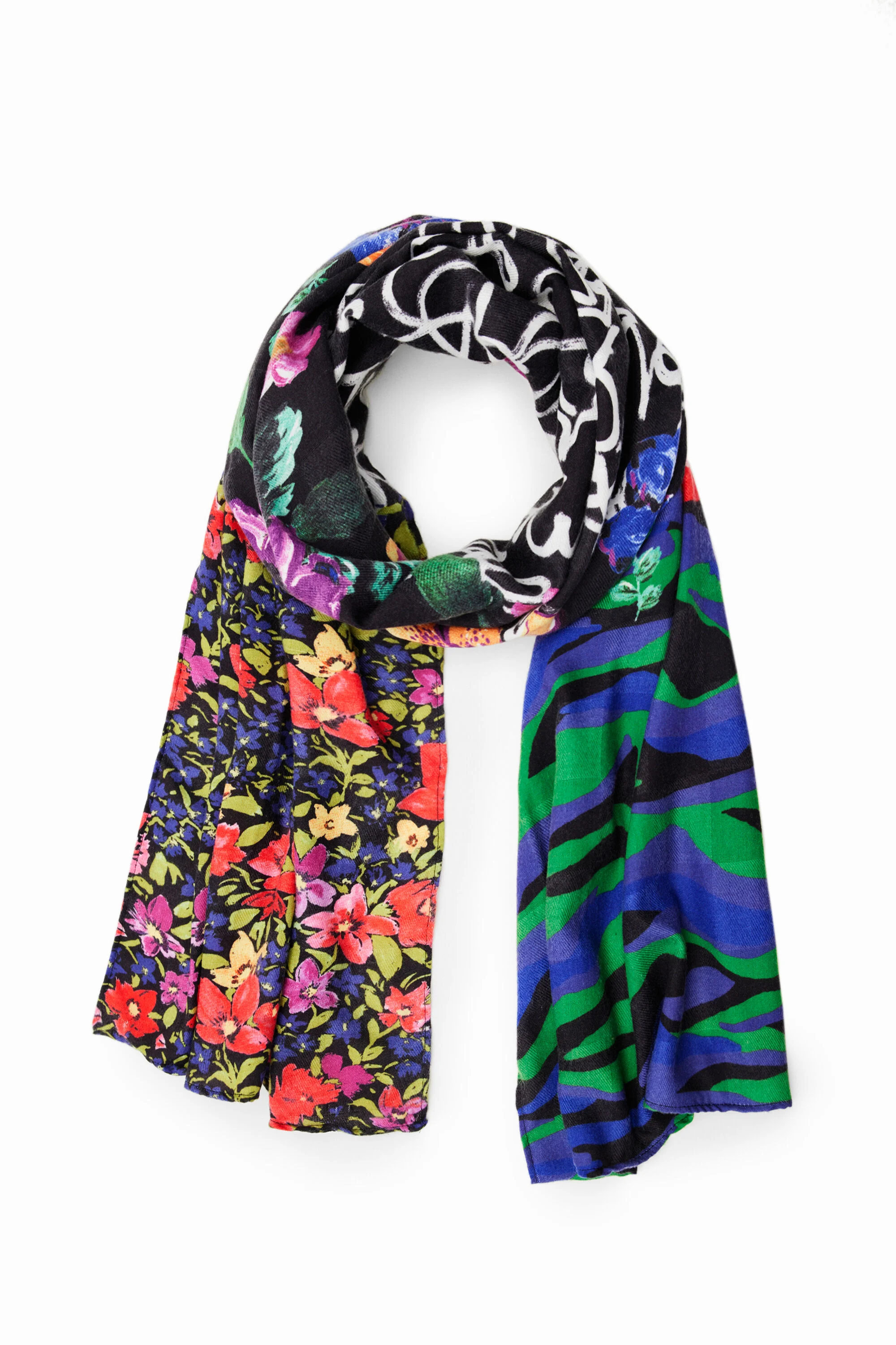 Foulard rectangular patch