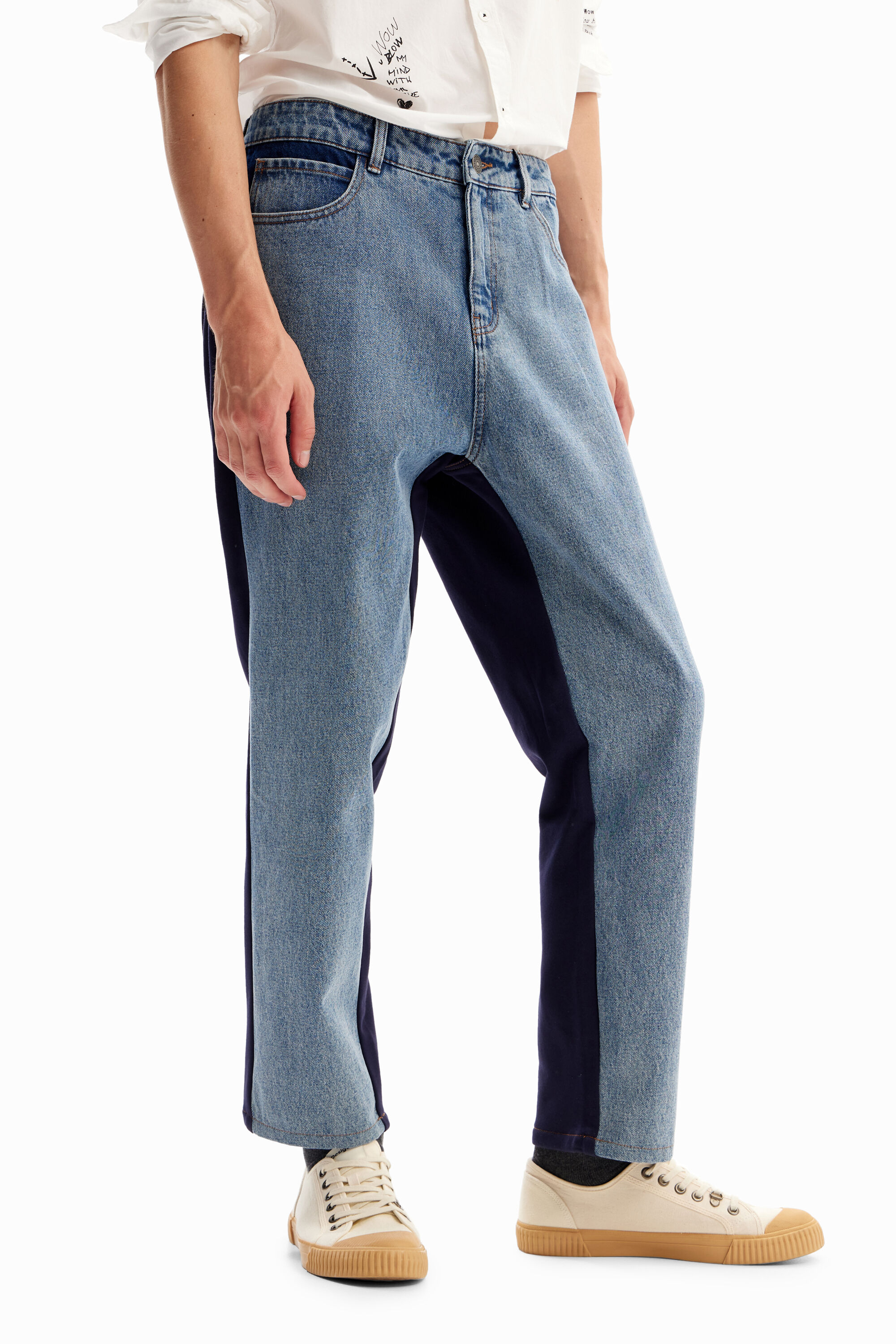Pantal&oacute;n vaquero h&iacute;brido