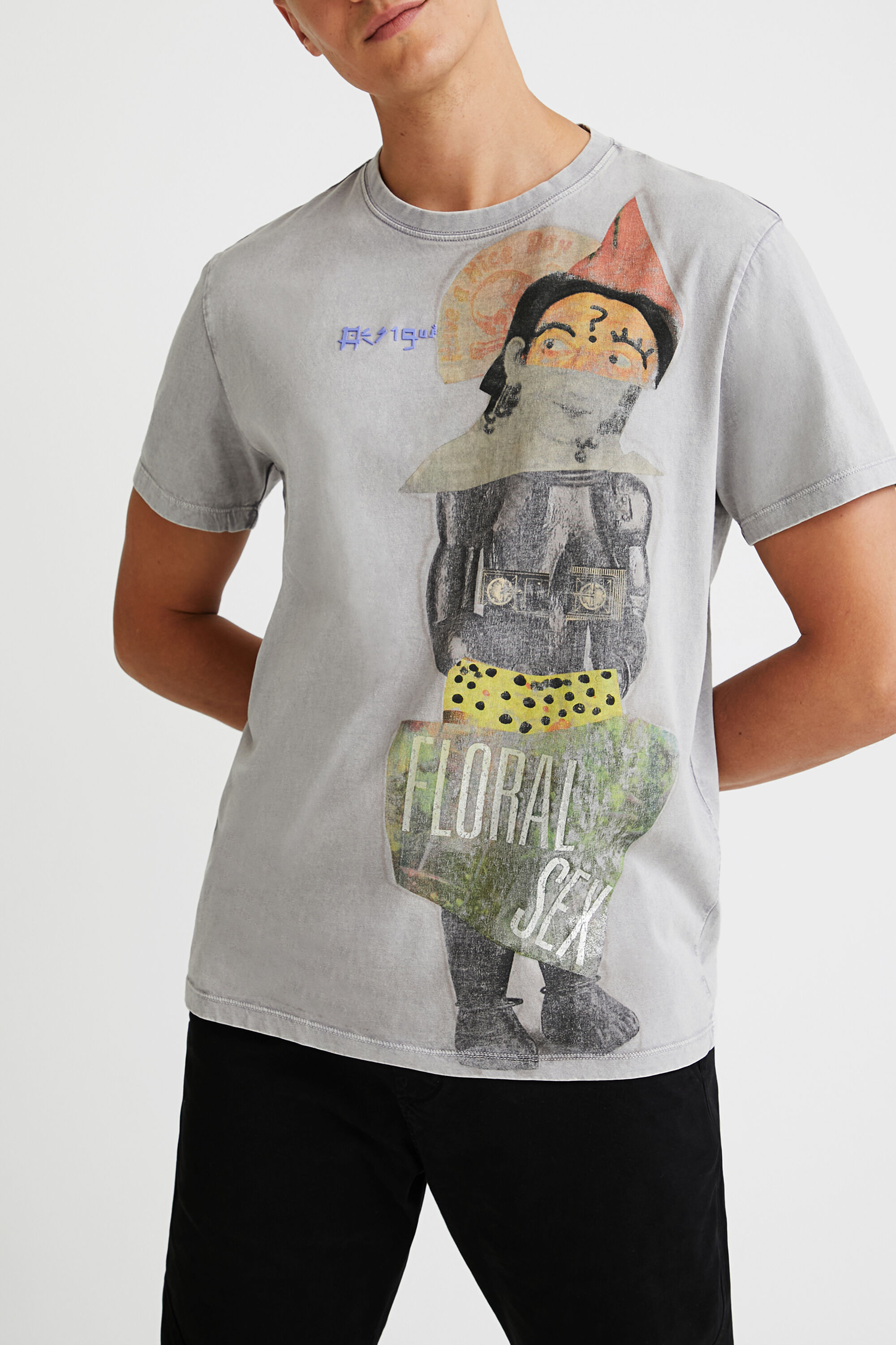 Camiseta manga corta floral sex