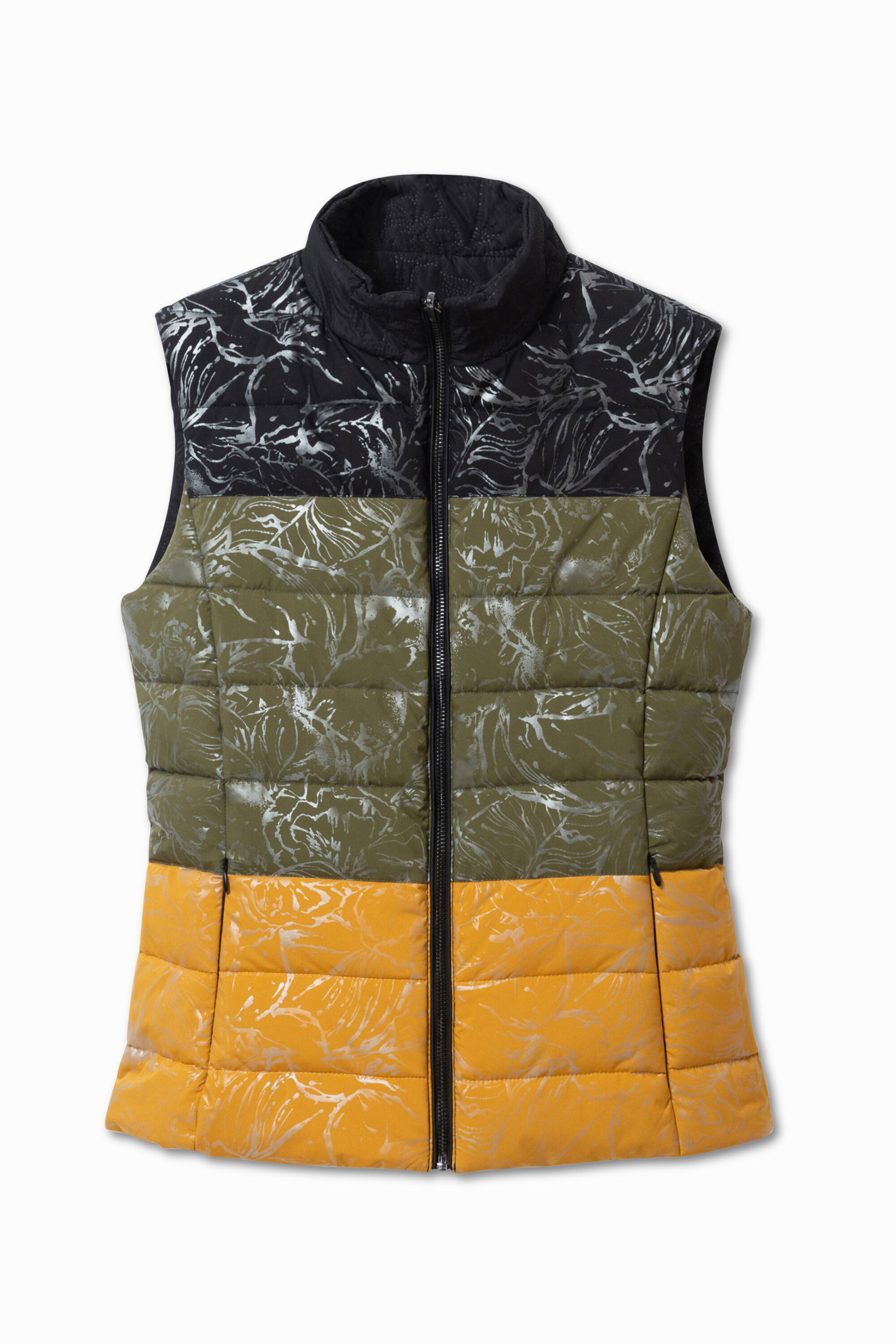 Chaleco acolchado reversible