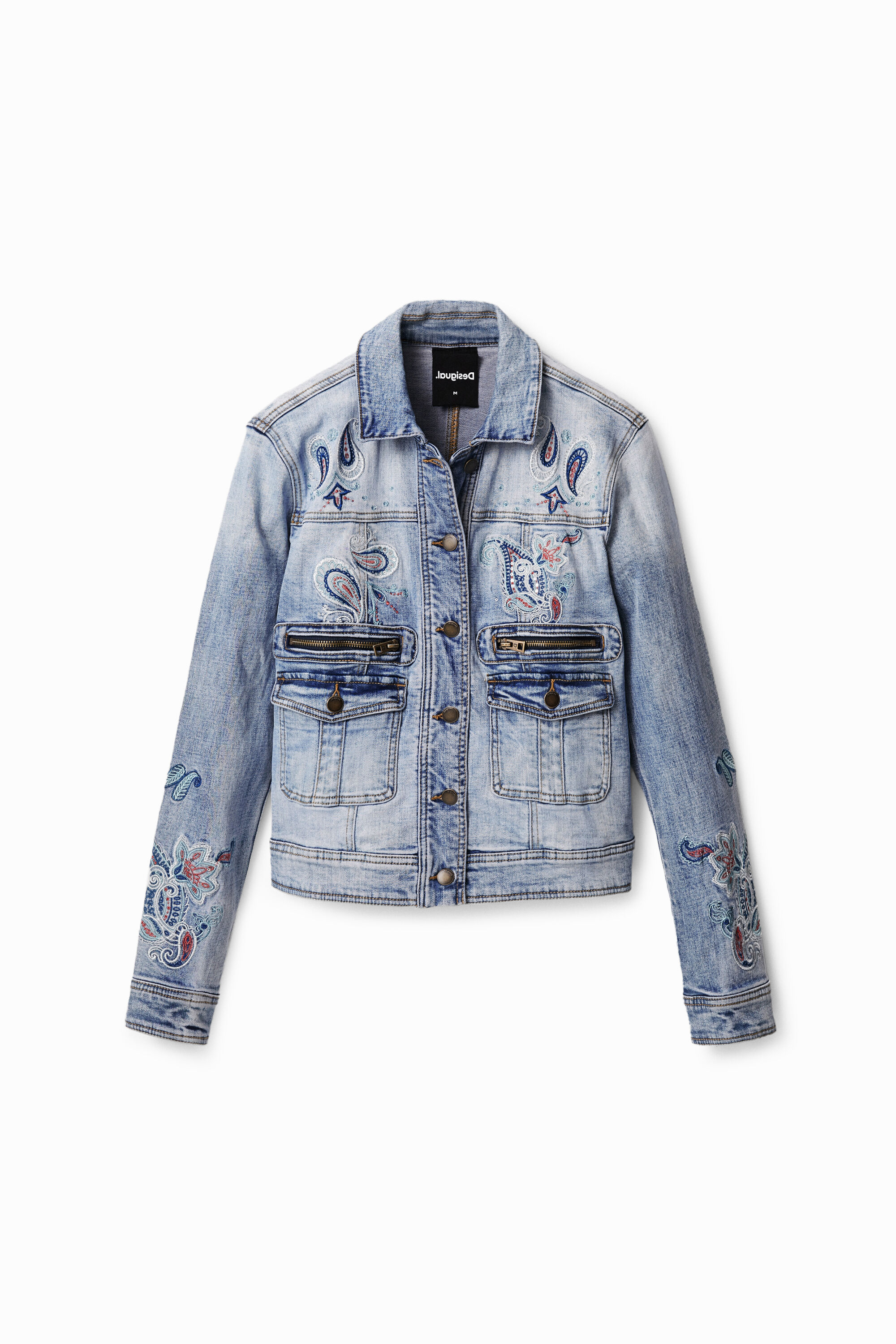 Chaqueta vaquera paisley