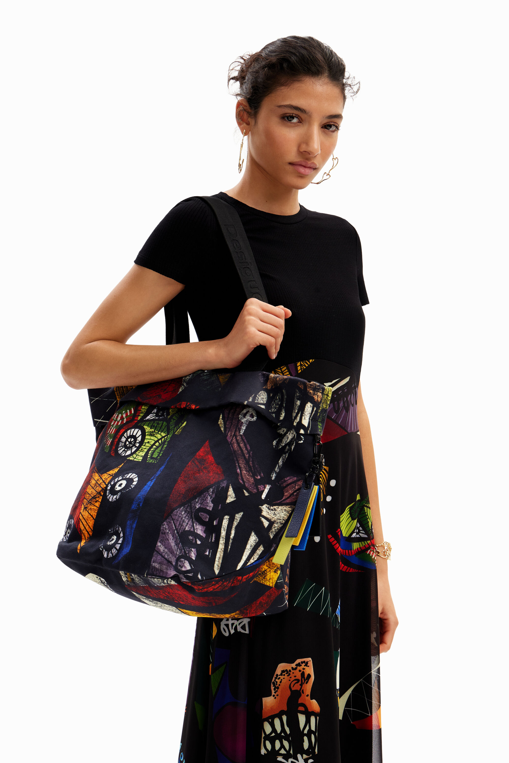 Bolso shopper L reversible M. Christian Lacroix