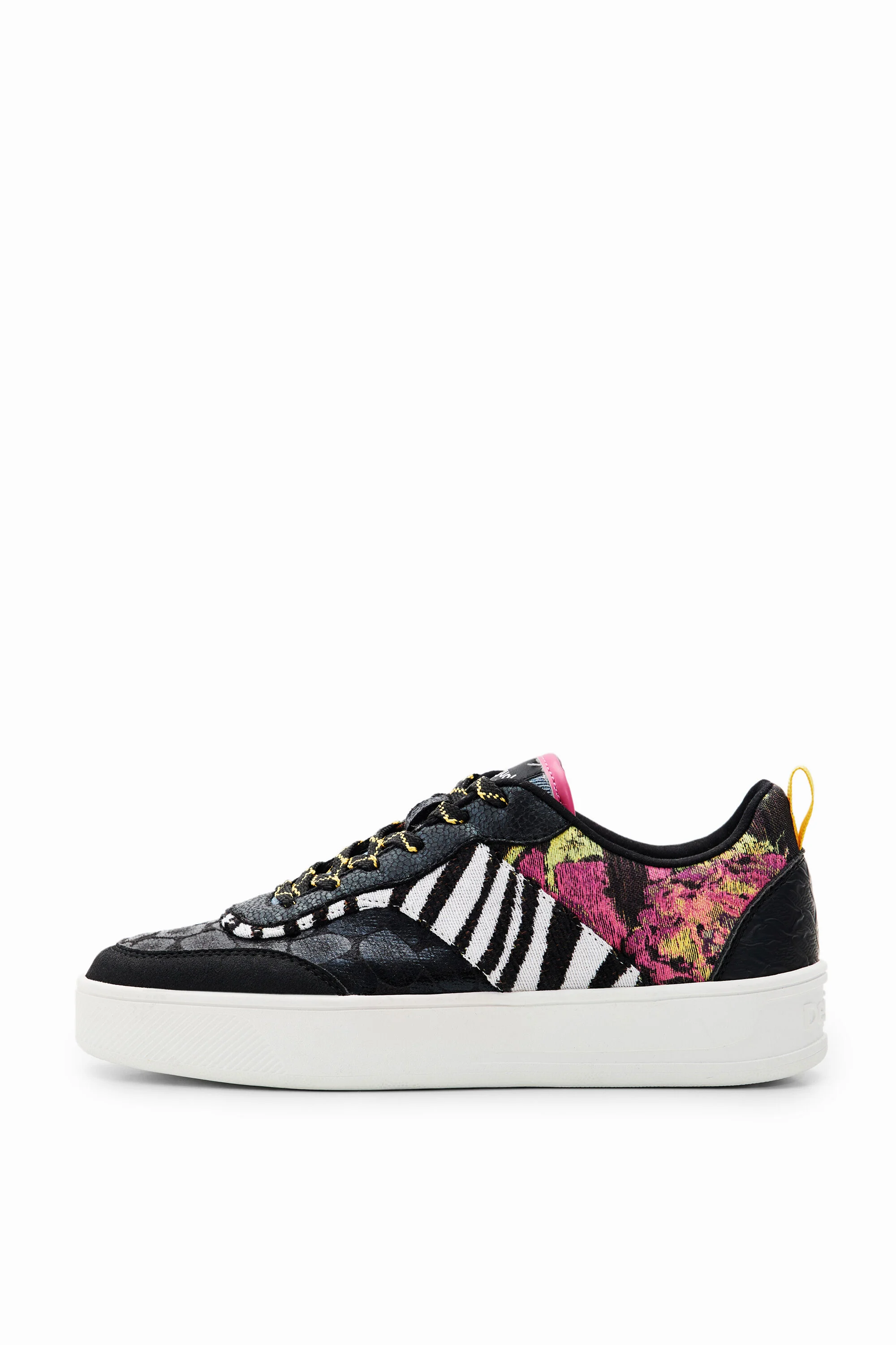 Sneakers plataforma patch