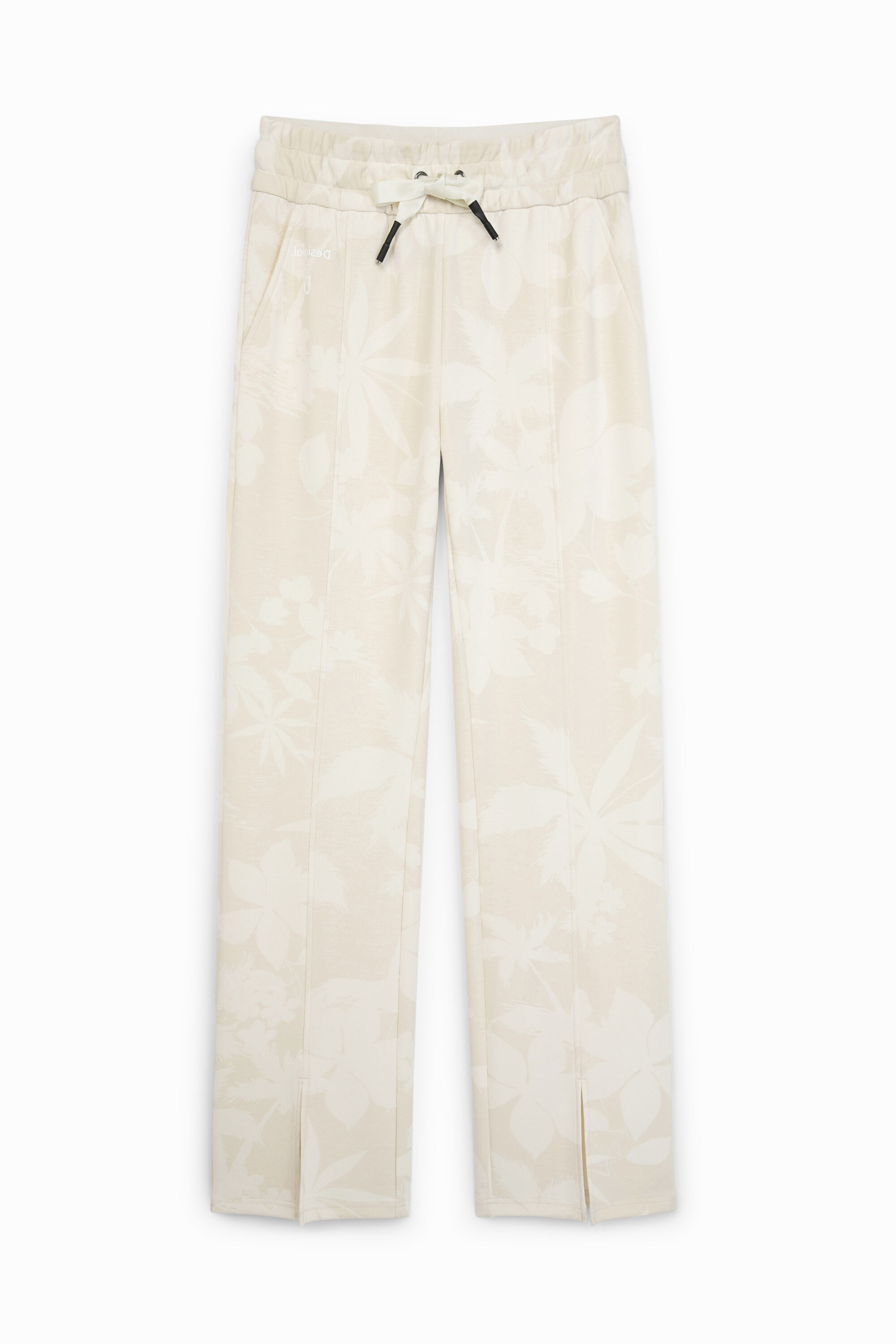 Pantal&oacute;n ancho confort con cord&oacute;n