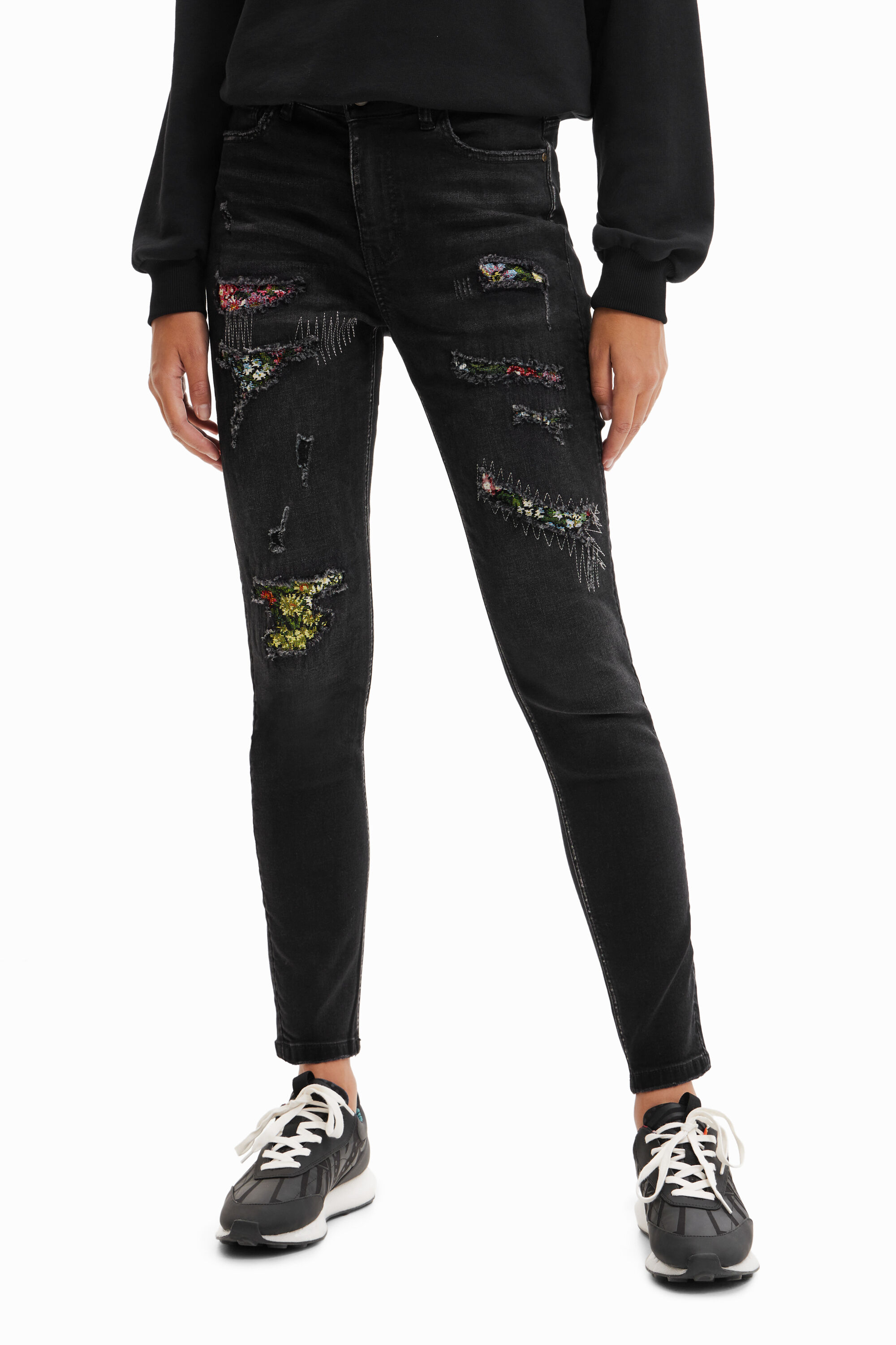 Vaqueros Skinny rasgados