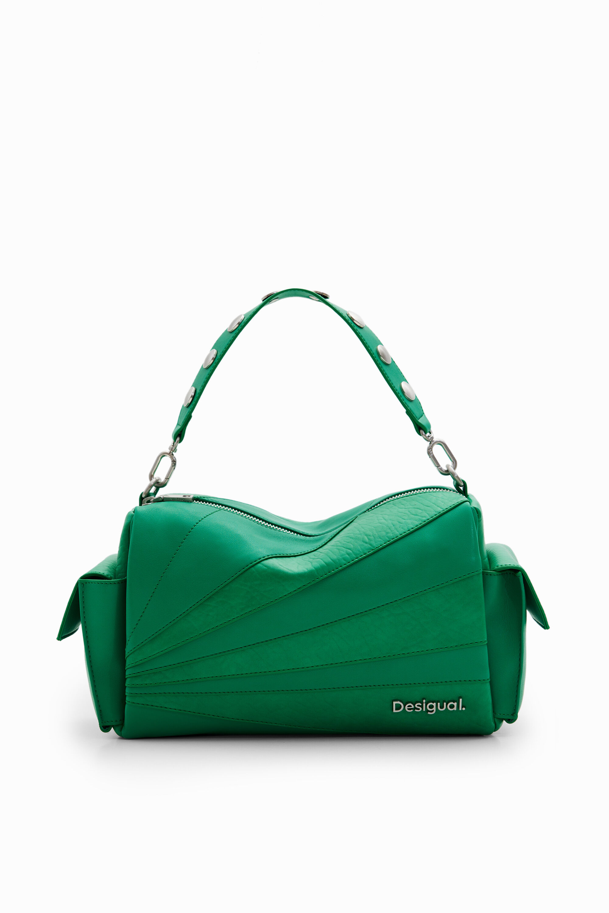 Bolso M patch texturas