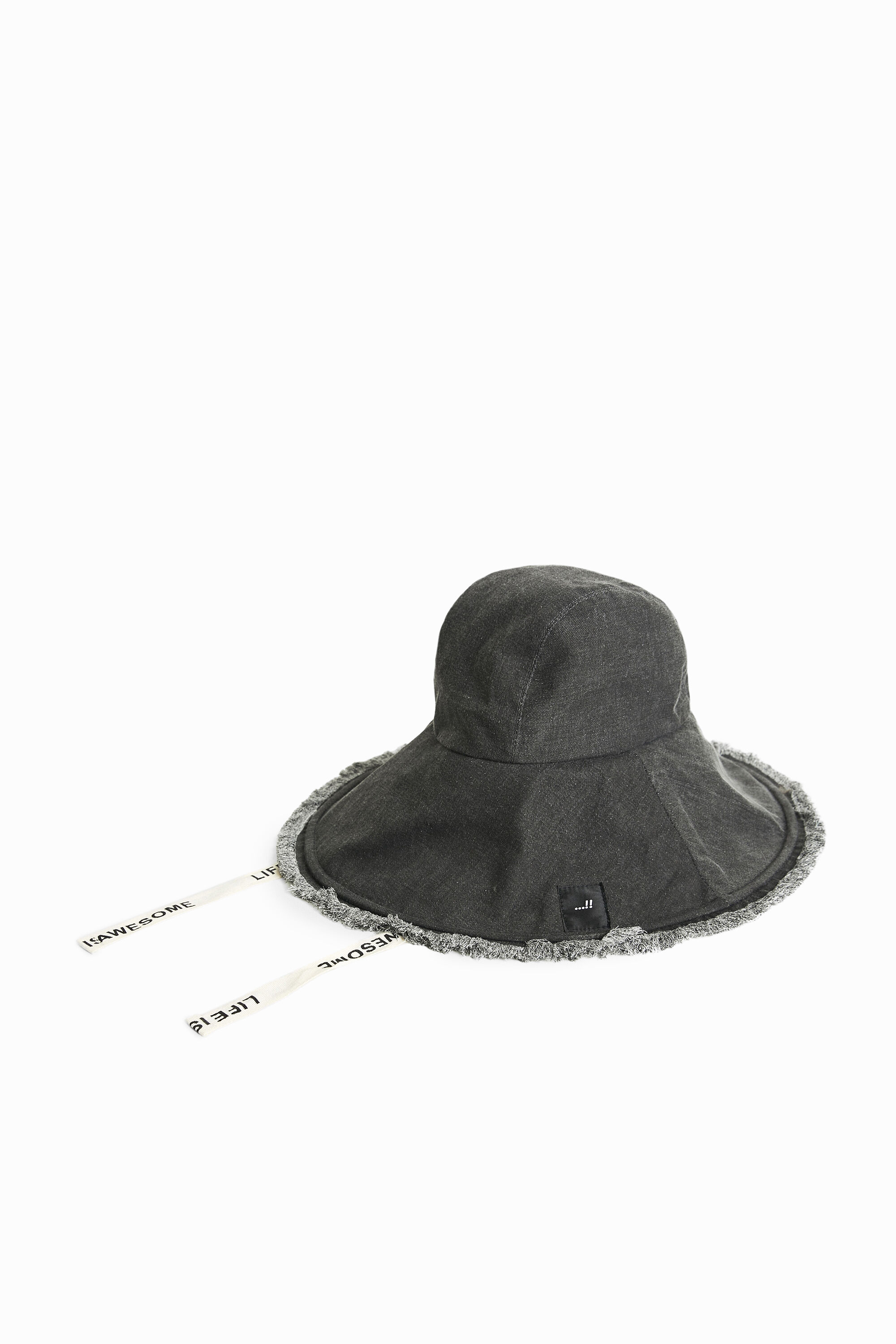 Gorro ala ancha denim