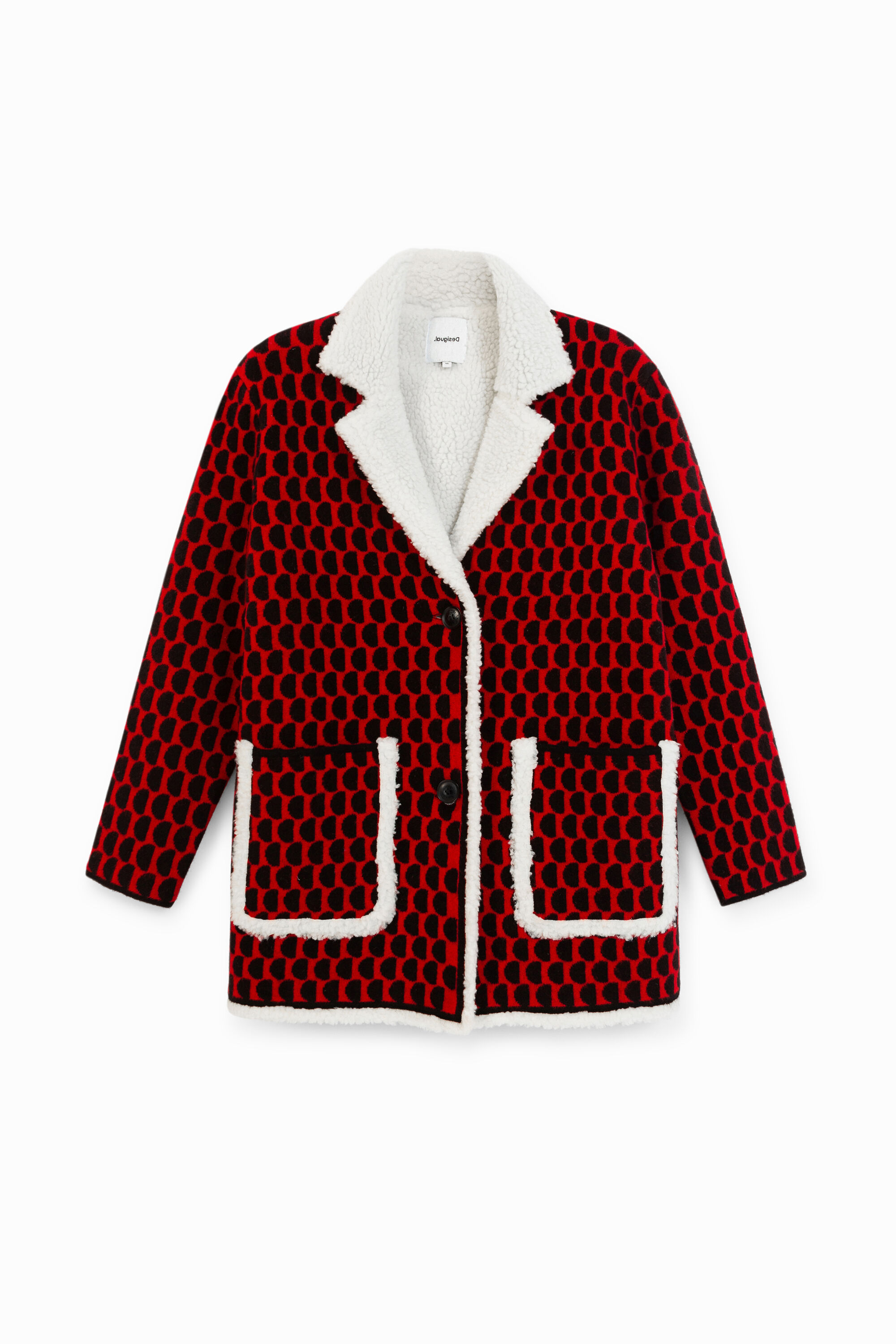 Chaqueta tricot borreguito