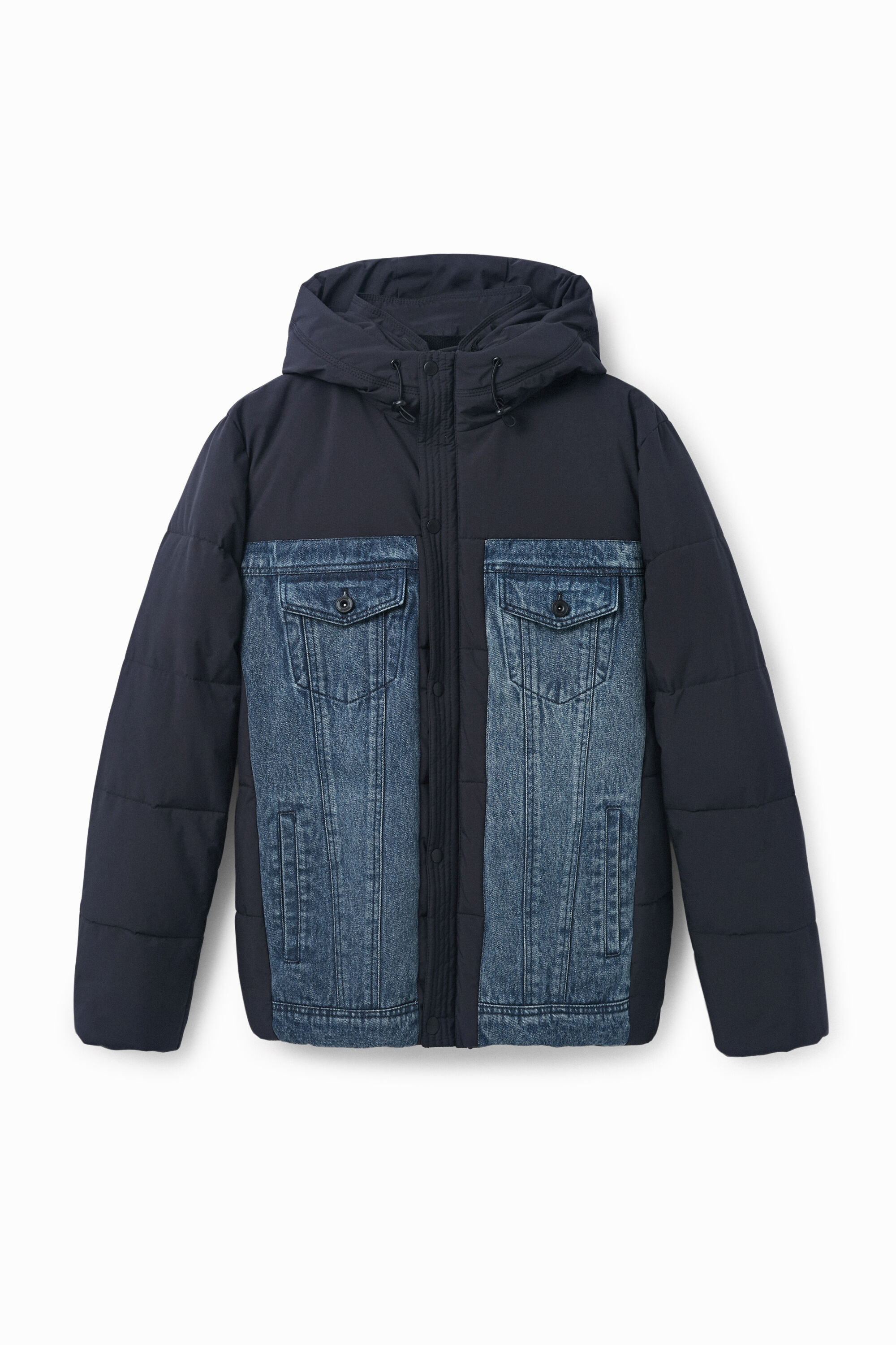 Chaqueta acolchada vaquera