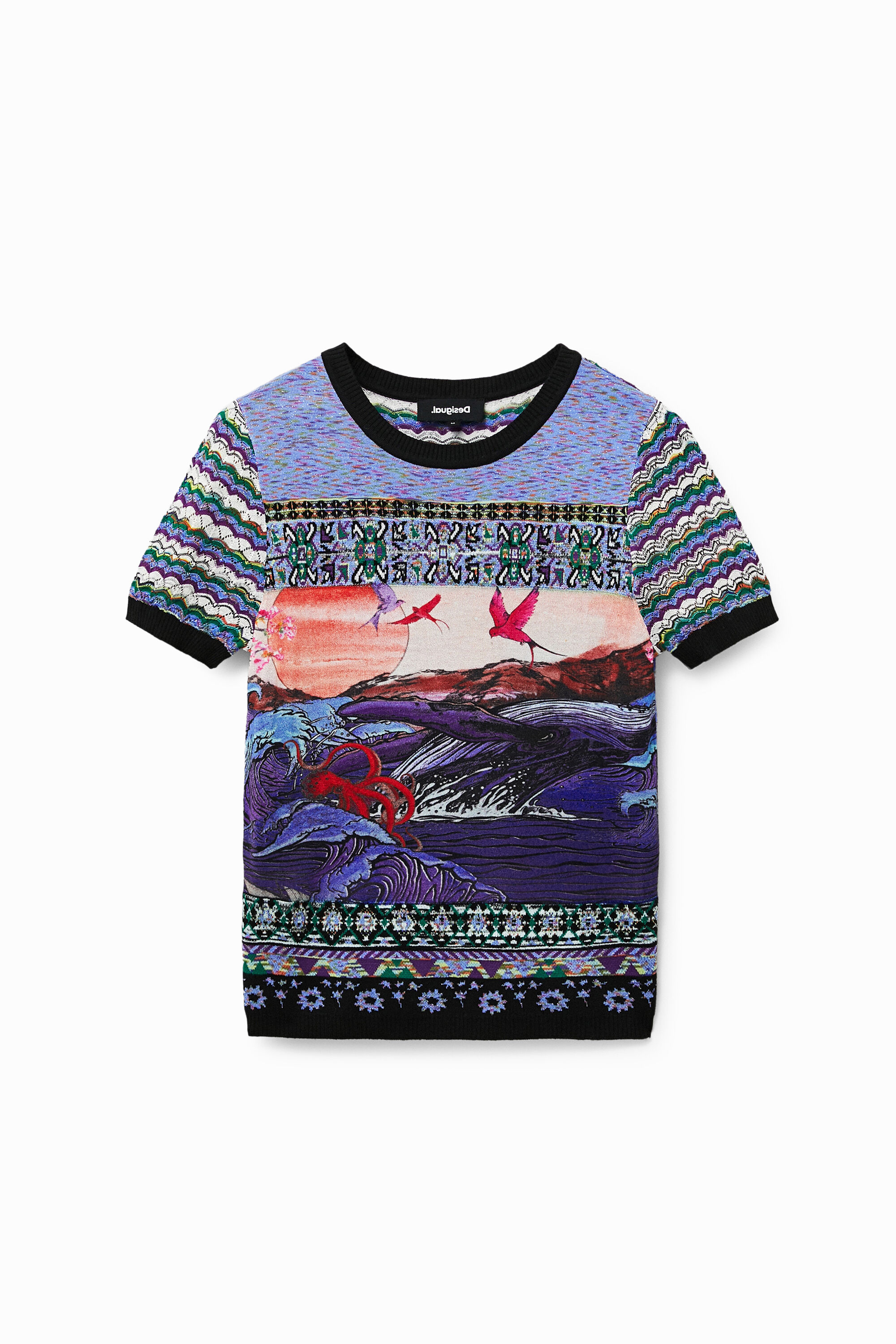 Camiseta tricot japonesa