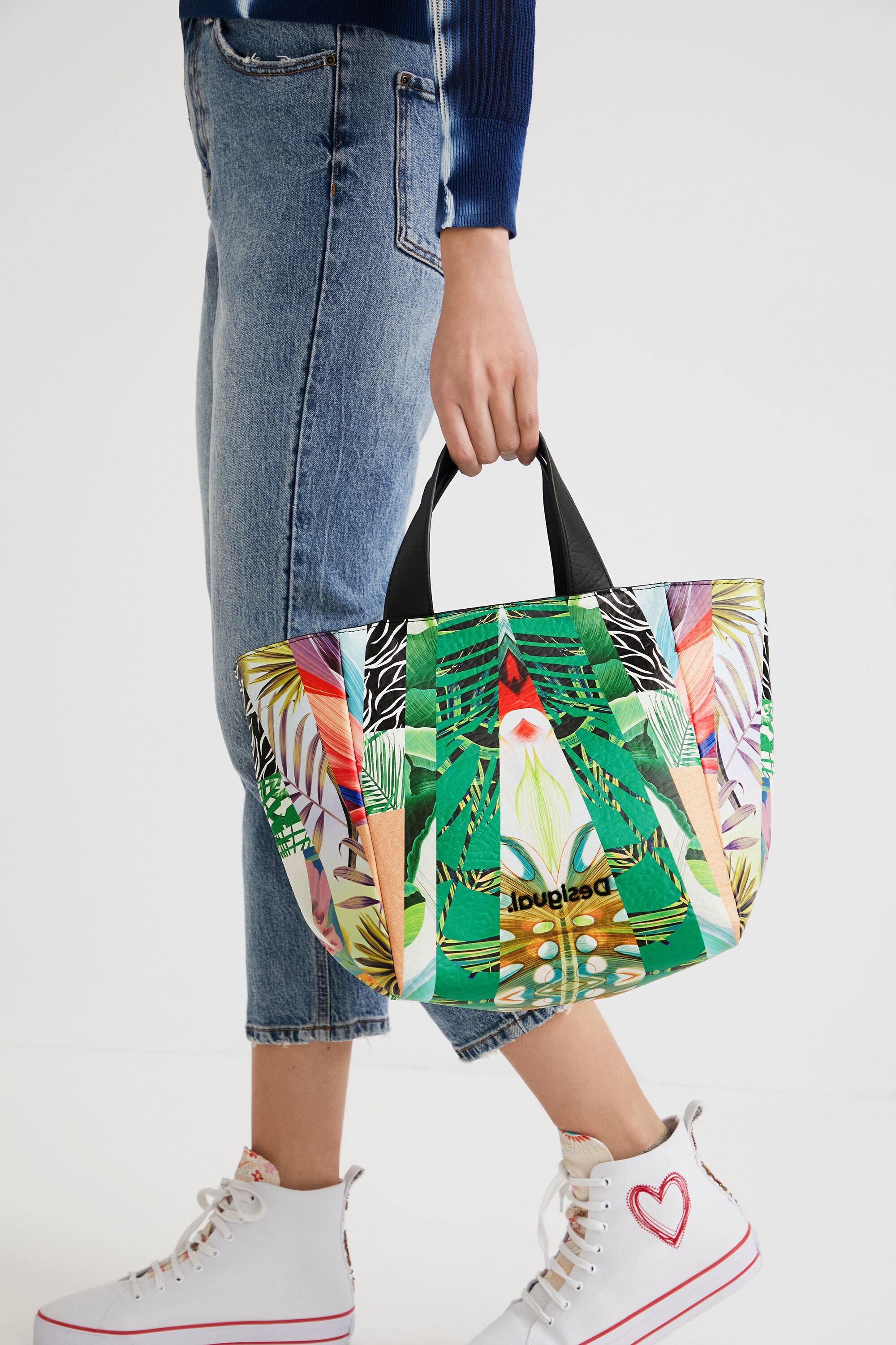 Shopper mediano estampado