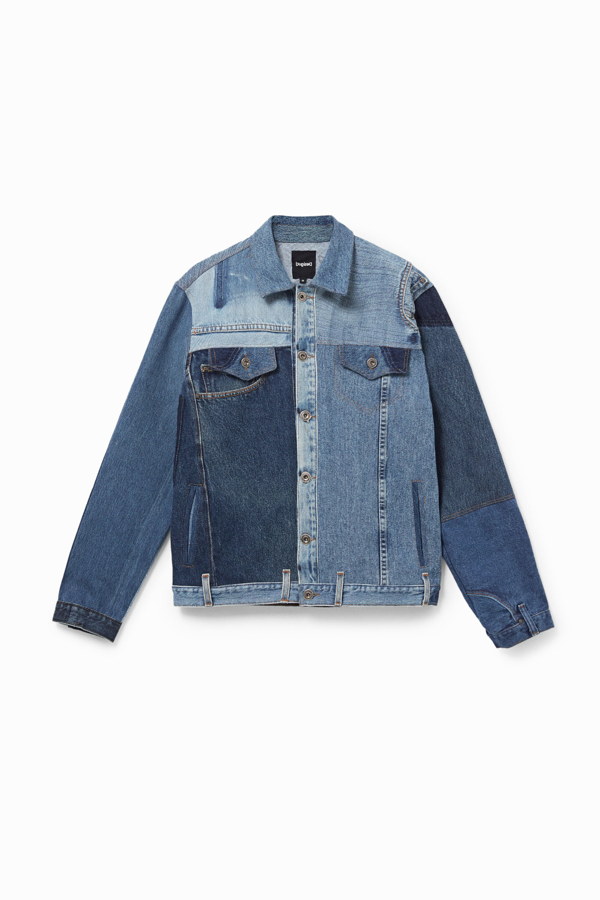 Chaqueta patch denim upcycling - Unisex