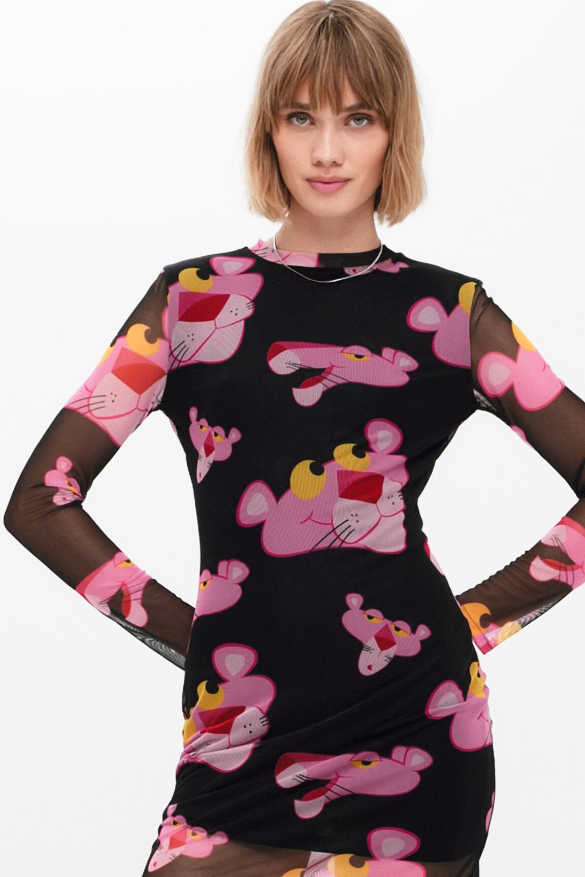 Vestido corto Pink Panther