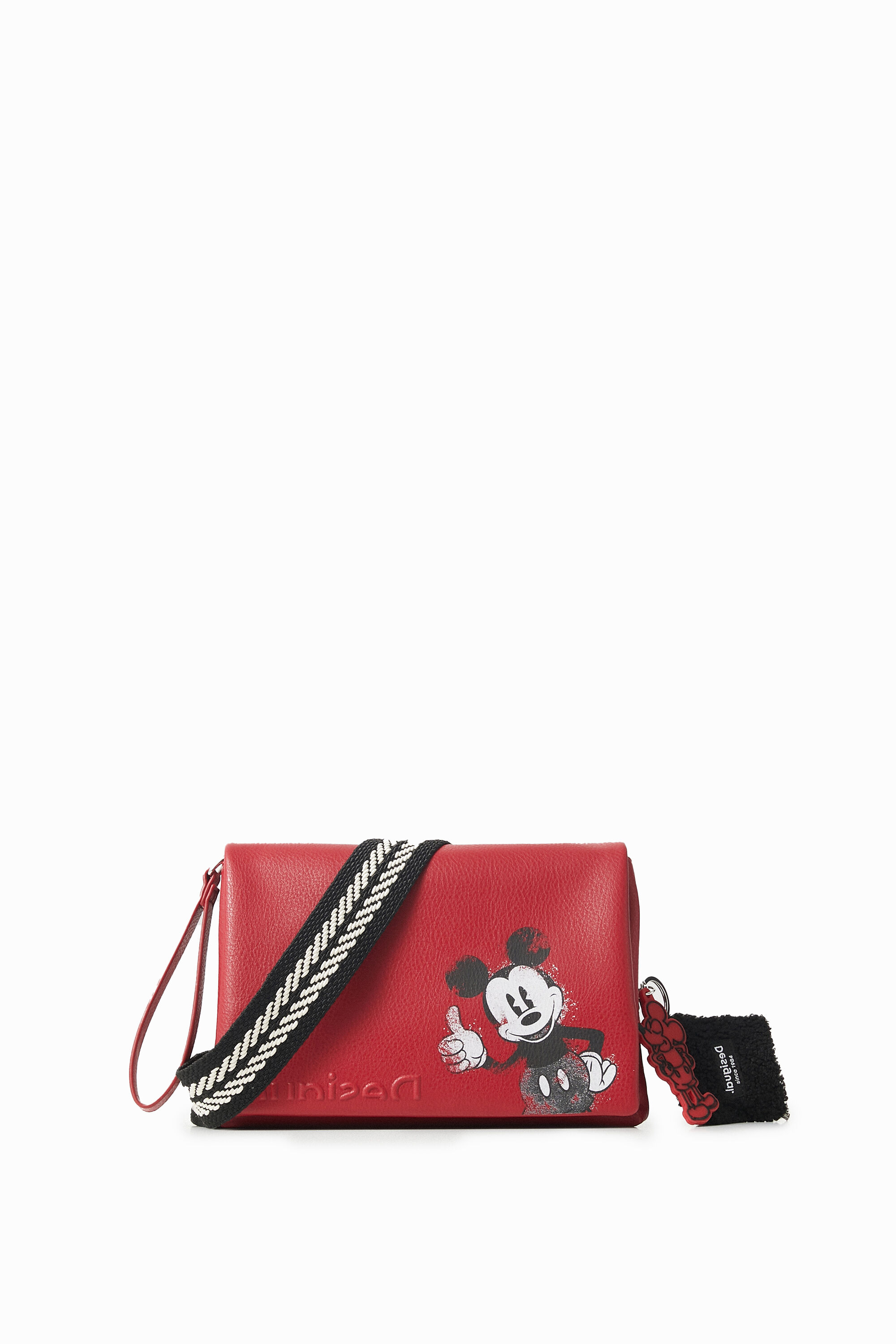 Bolso bandolera efecto piel