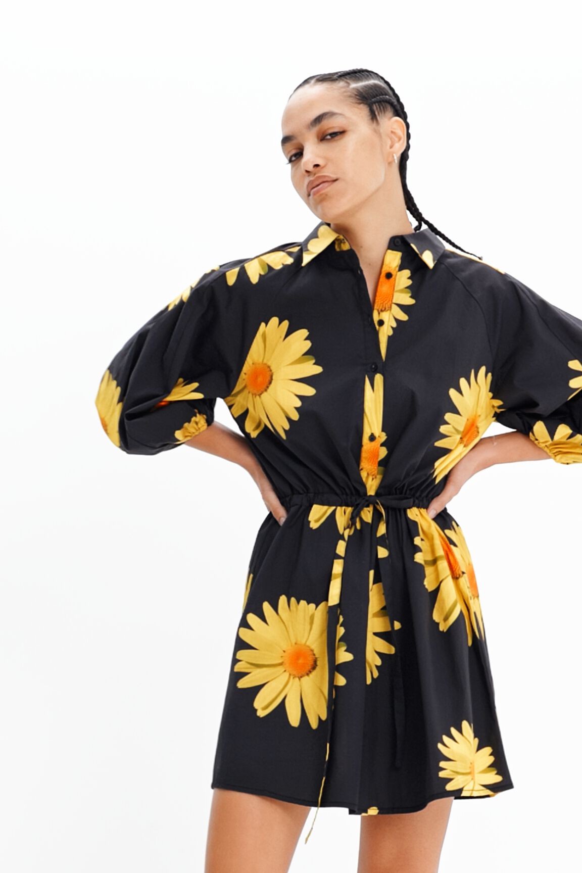 Vestido camisero margaritas M. Christian Lacroix