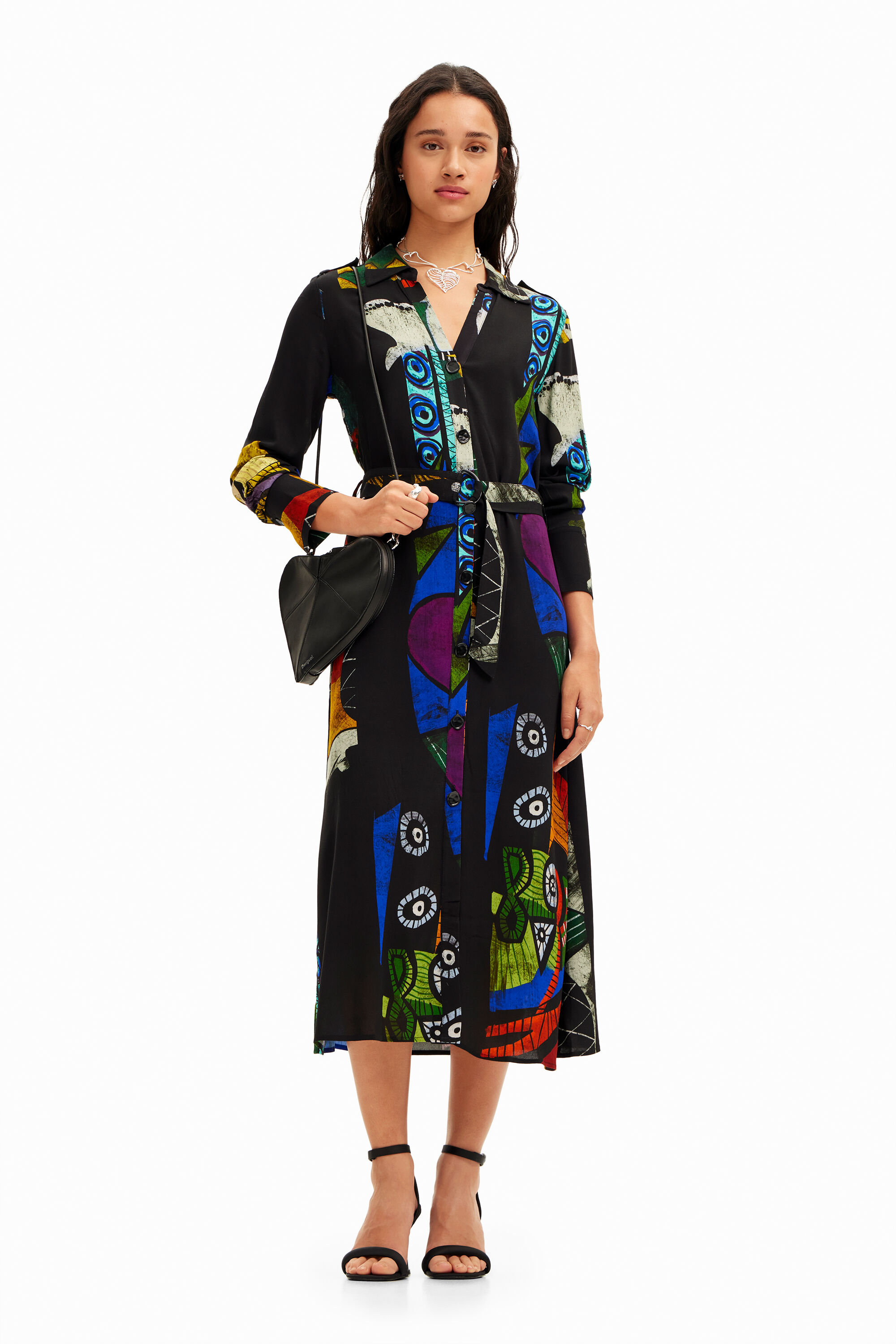 Vestido midi camisero M. Christian Lacroix