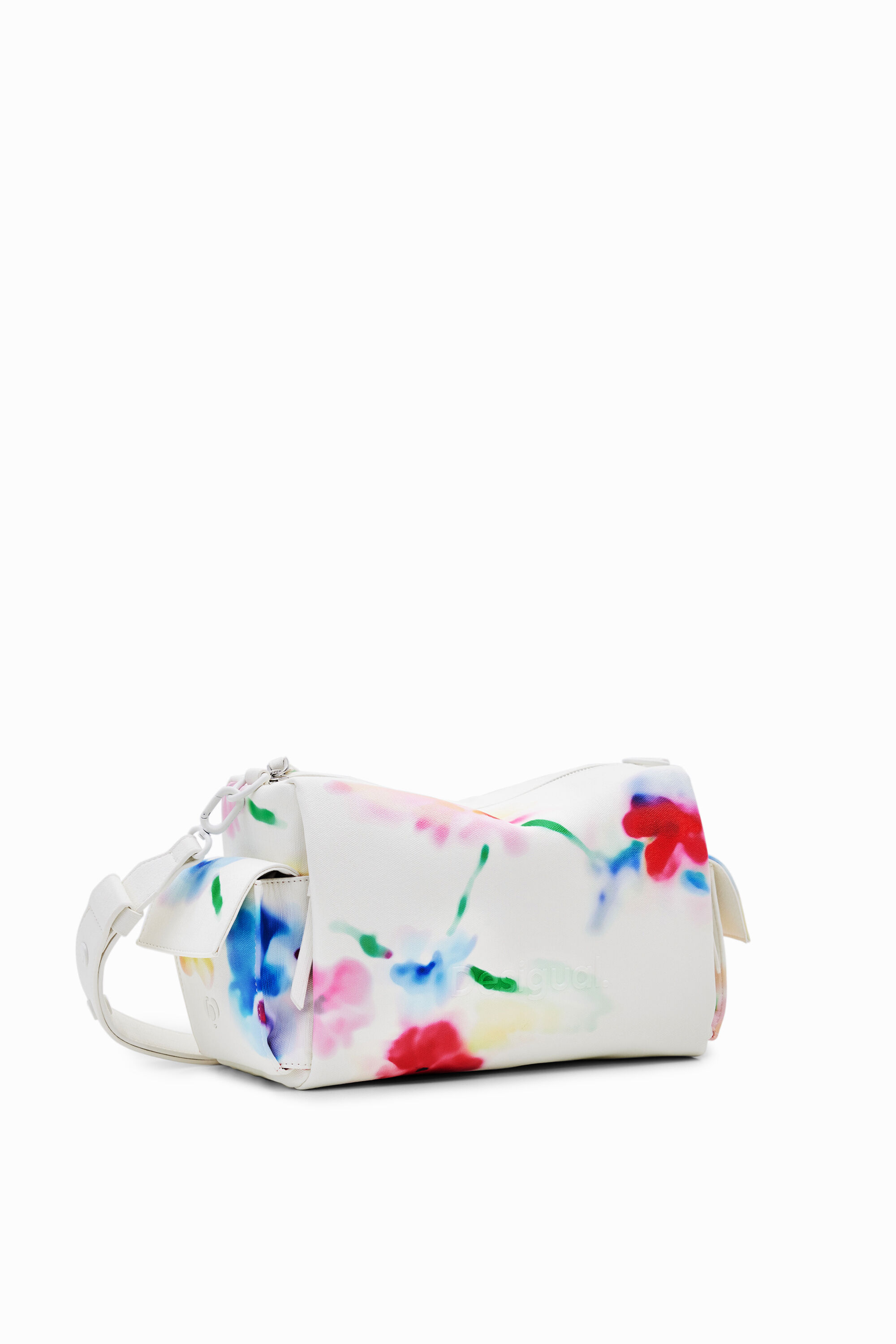 Bolso M flores acuarela