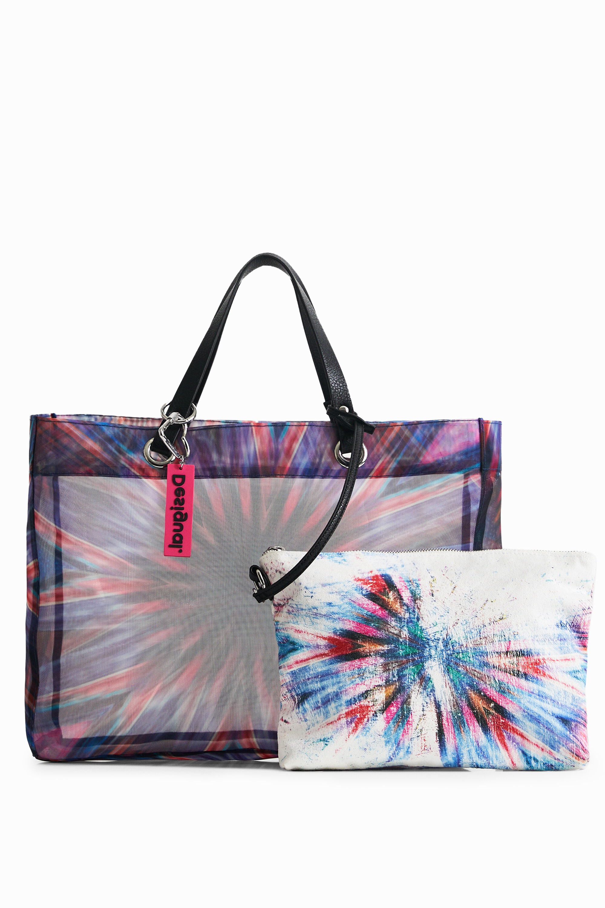 Shopper mesh caleidoscopio