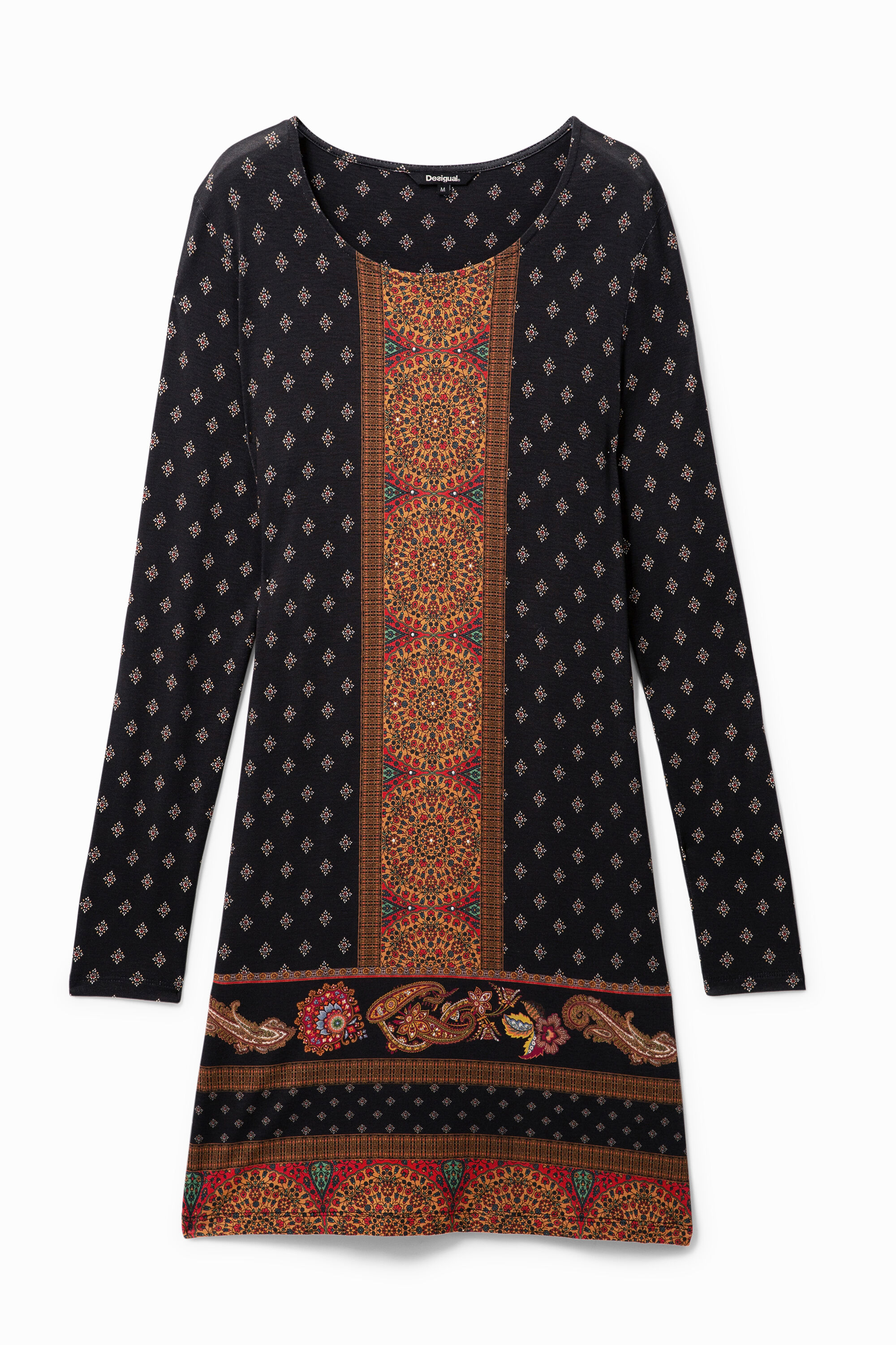 Vestido boho cerrado