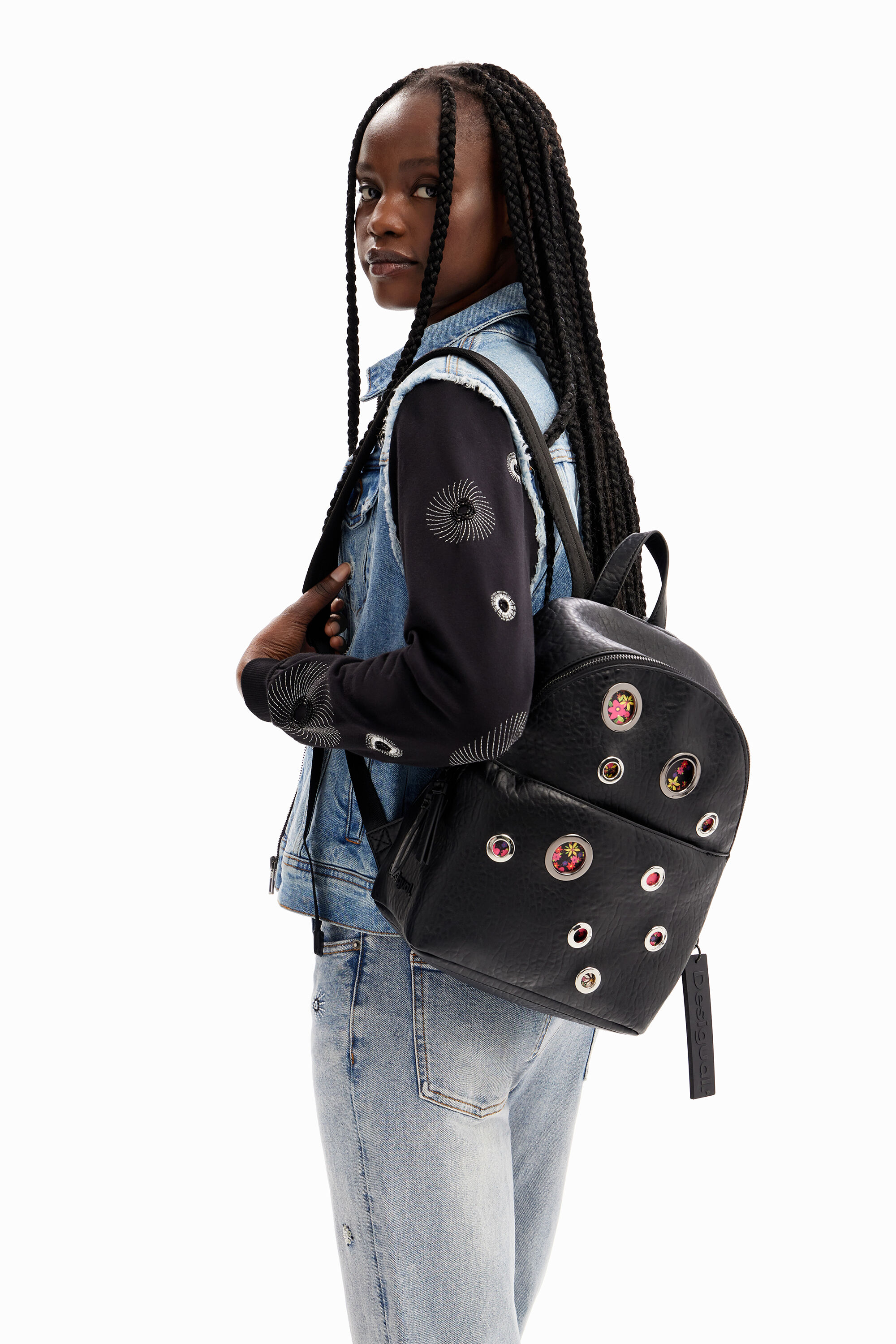 Mochila peque&ntilde;a c&iacute;rculos
