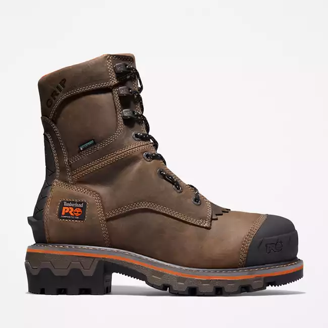 Men's Boondock HD Logger Composite Toe Waterproof Work Boot