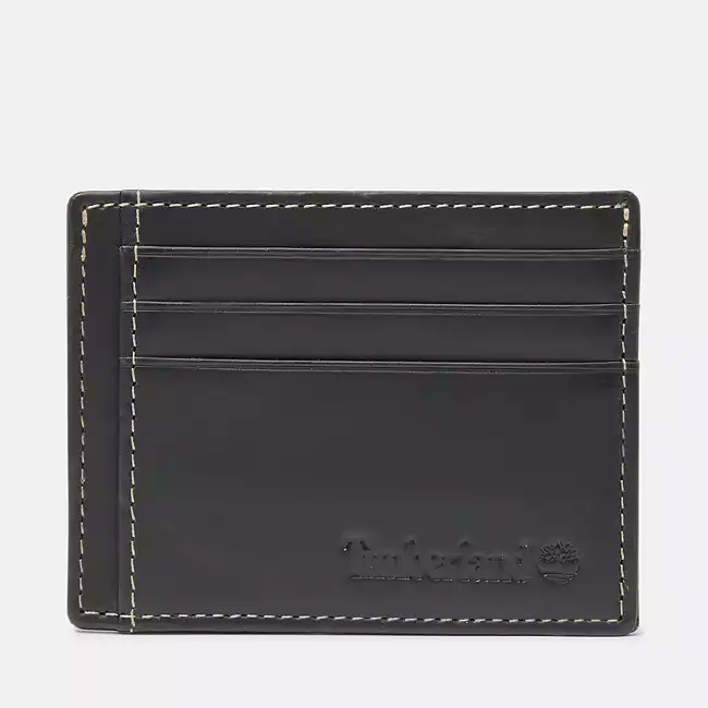Men's Waxy Pull-Up Card Case
