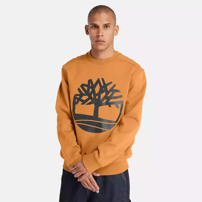 Men's Timberland Tree Logo Crewneck Sweatshirt