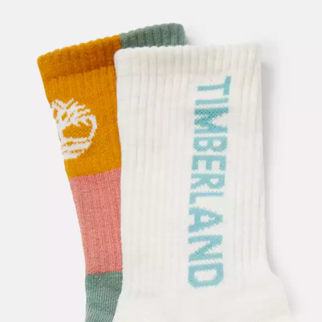 2-Pack Colorblock Sport Crew Sock