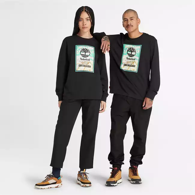 Ski School Long-Sleeve Logo T-Shirt