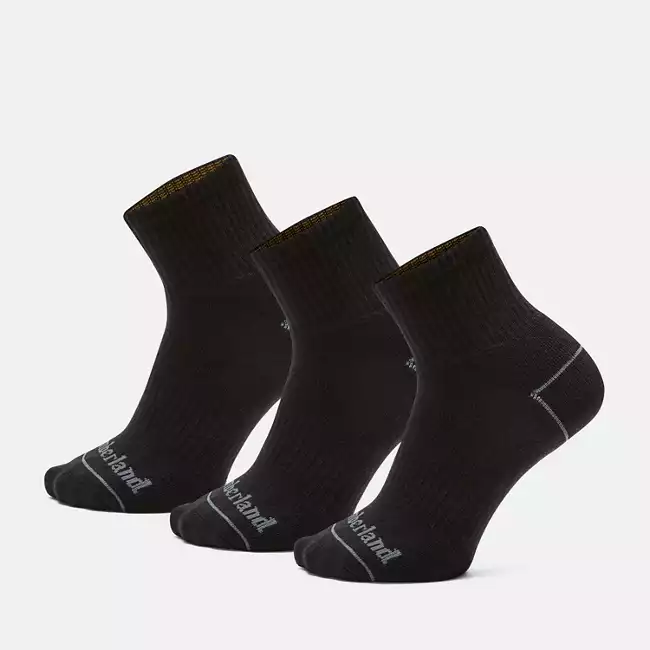 3-Pack Bowden Quarter Sock
