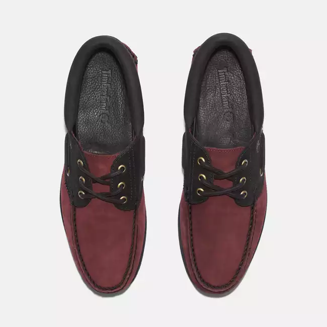 Men's 3-Eye Lug Handsewn Boat Shoe
