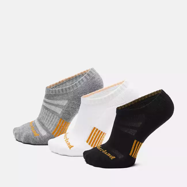 Men's 3-Pack Newmarket Village Half Cushion No-Show Socks