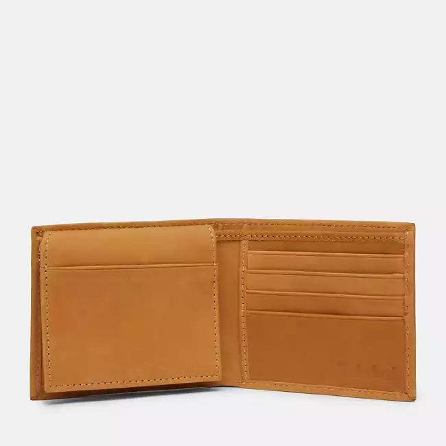 Men's Red Bank Icon Boot Passcase Wallet