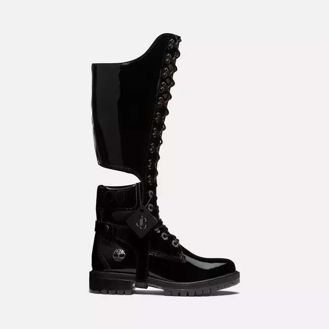 Women's Jimmy Choo x Timberland® 6-Inch Patent-Leather Boots