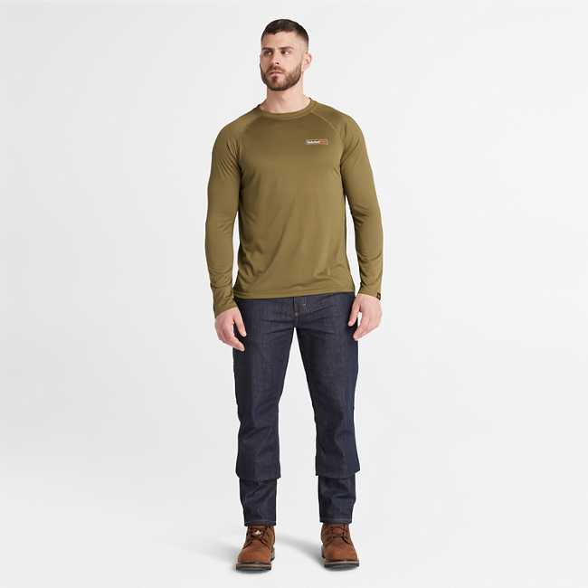 Men's Timberland PRO® Wicking Good Sport Long-Sleeve T-Shirt