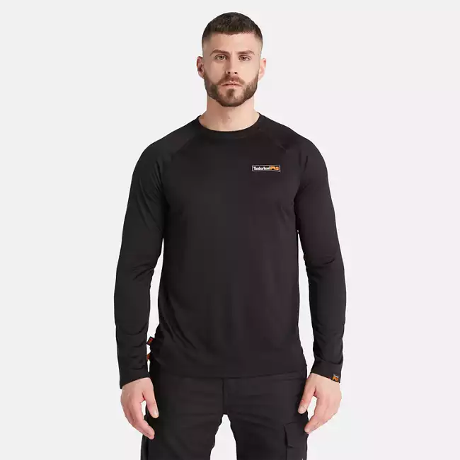 Men's Timberland PRO® Wicking Good Sport Long-Sleeve T-Shirt