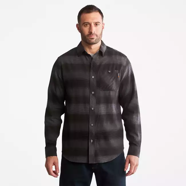 Men's Woodfort Midweight Flannel Work Shirt