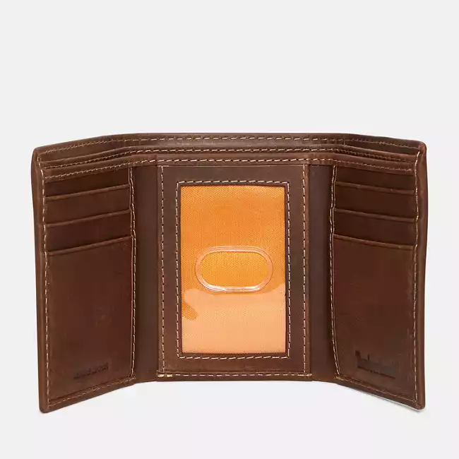 Oiled Trifold Leather Wallet