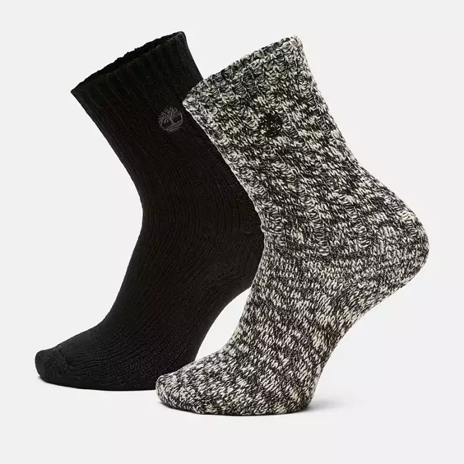 Ski School 2-Pack Rag Wool Boot Sock