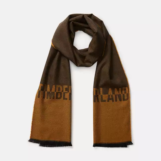 Split Color Logo Scarf